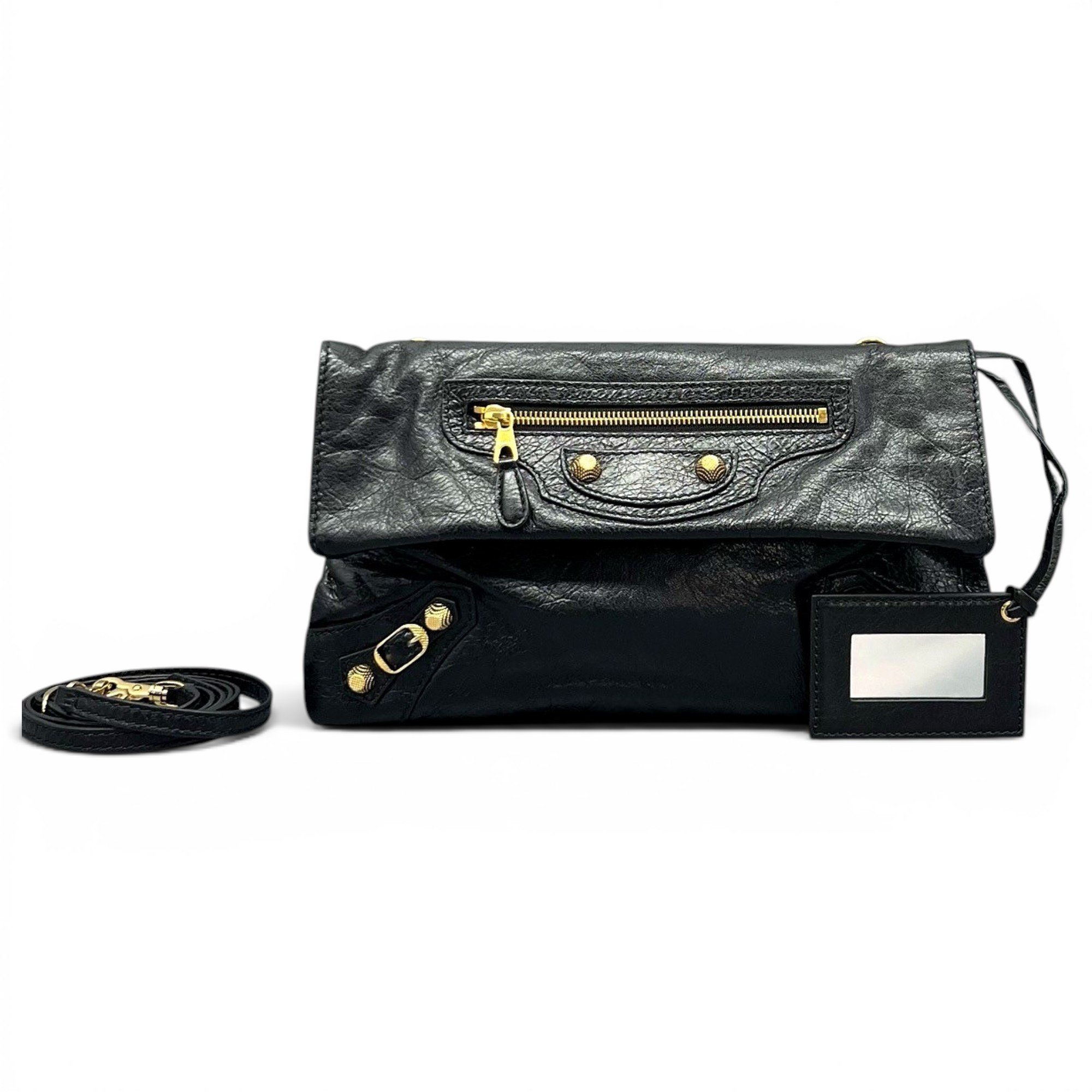 Leather handbag