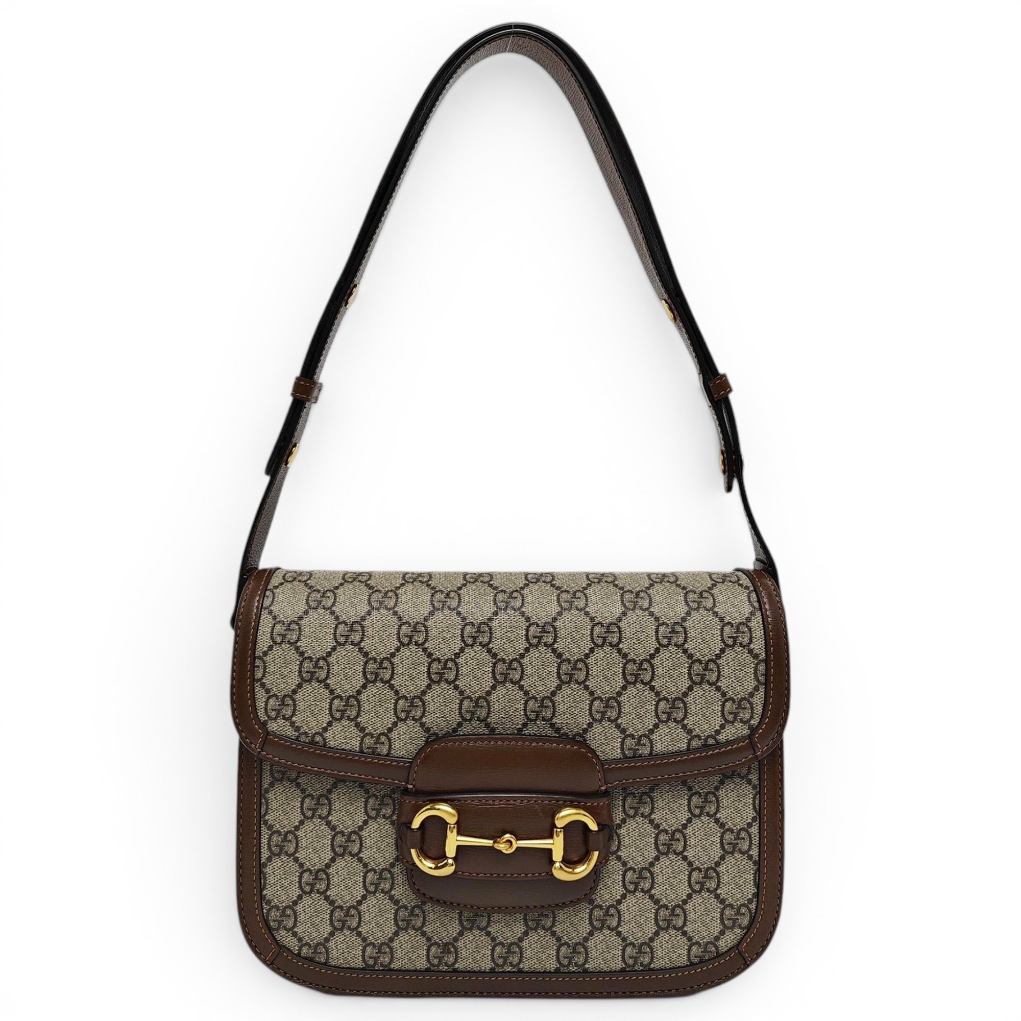 Handle Horsebit 1955 leather crossbody bag