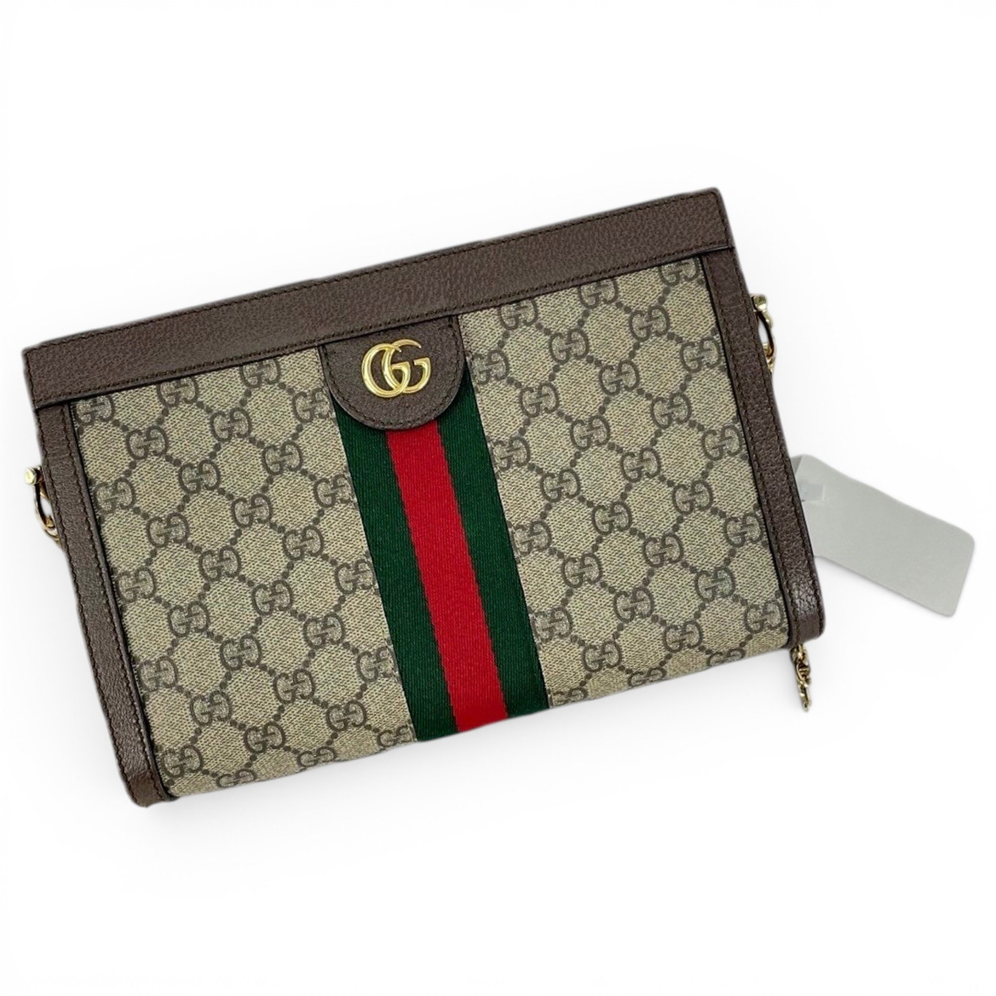 Ophidia Chain leather handbag