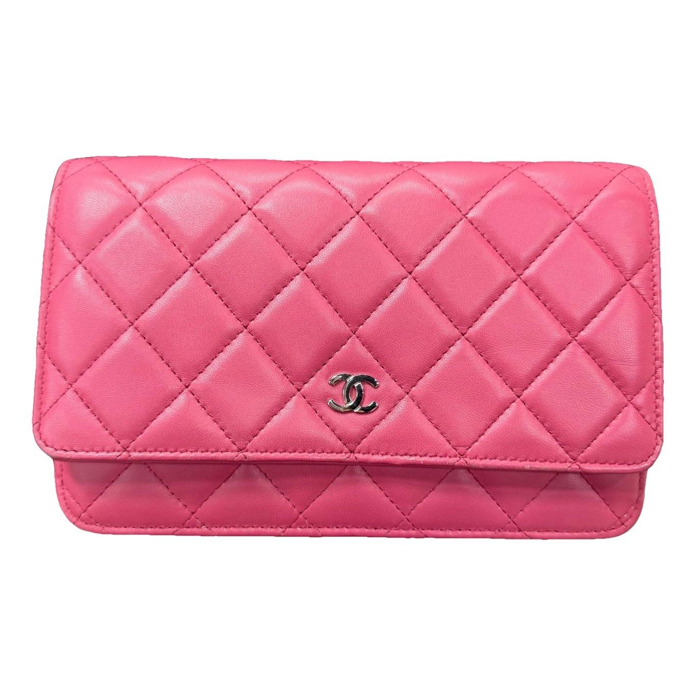 Wallet On Chain Timeless/Classique leather crossbody bag