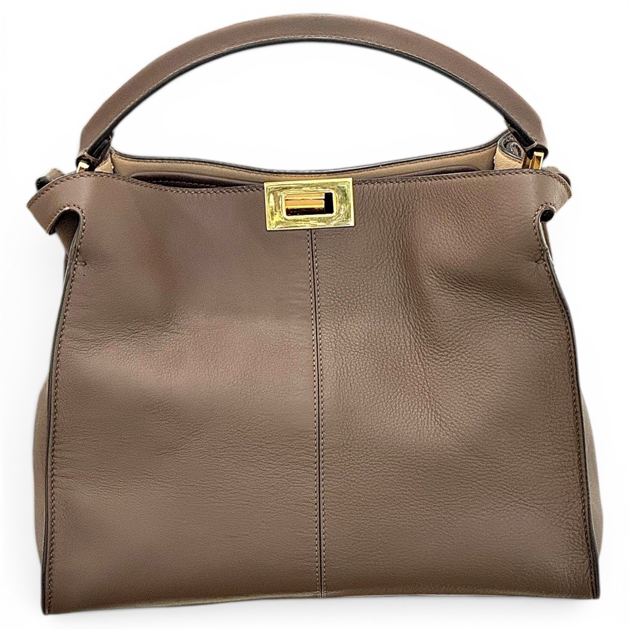 Peekaboo X-Lite leather handbag