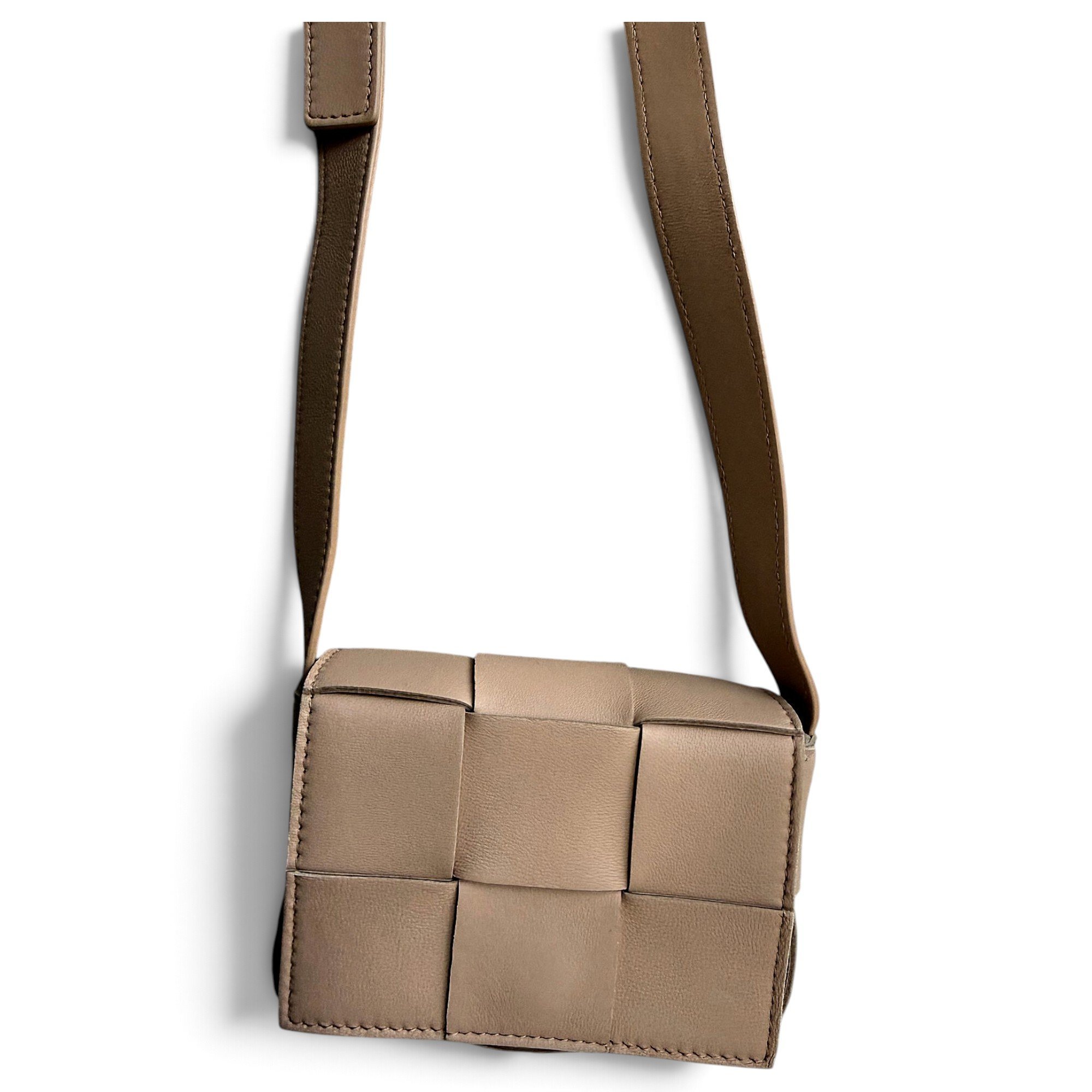 Cassette leather mini bag