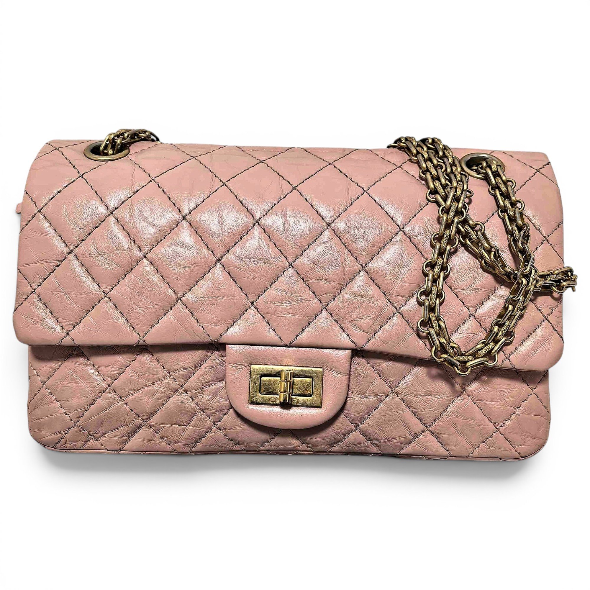 2.55 leather handbag