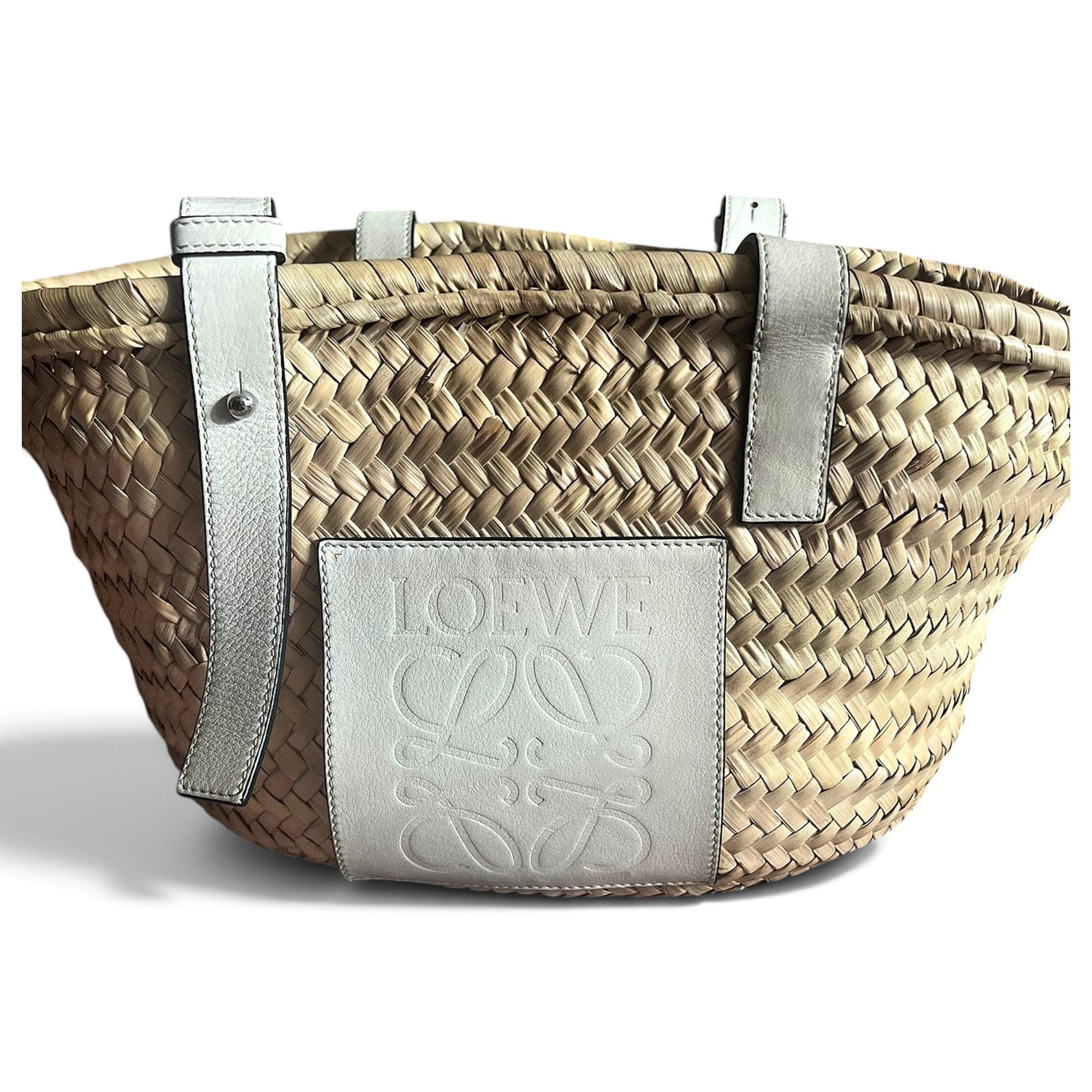 Basket Bag leather tote