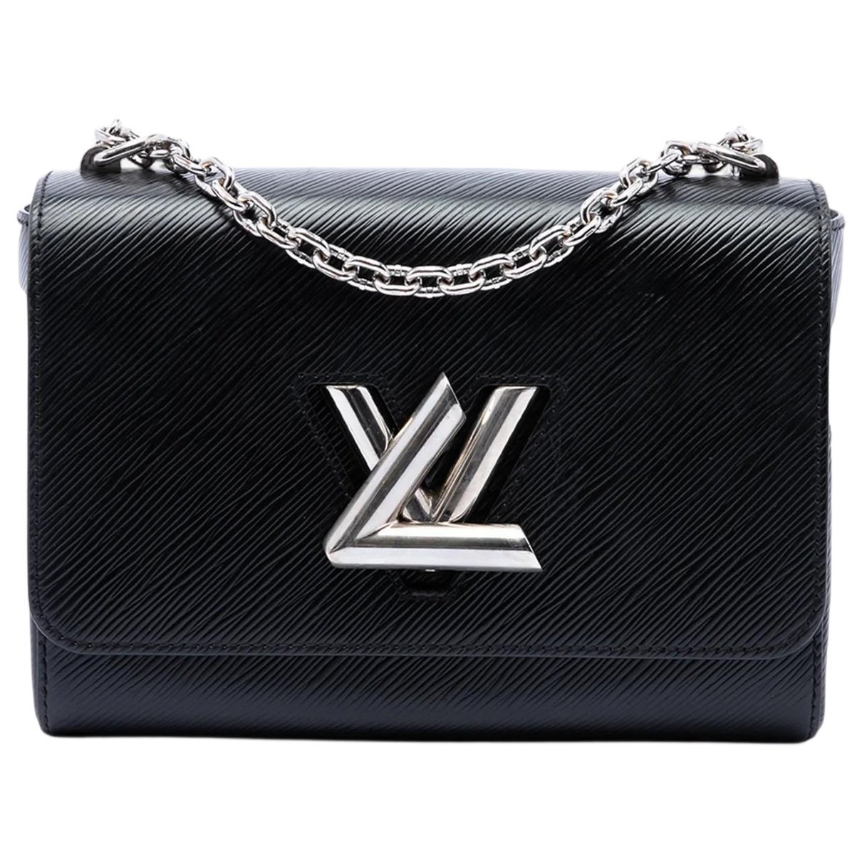 Twist leather crossbody bag