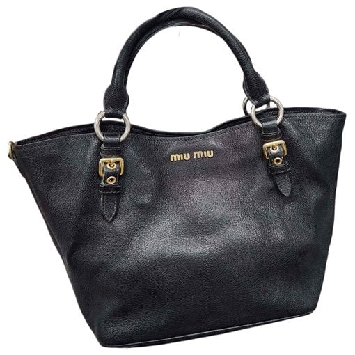 Leather handbag