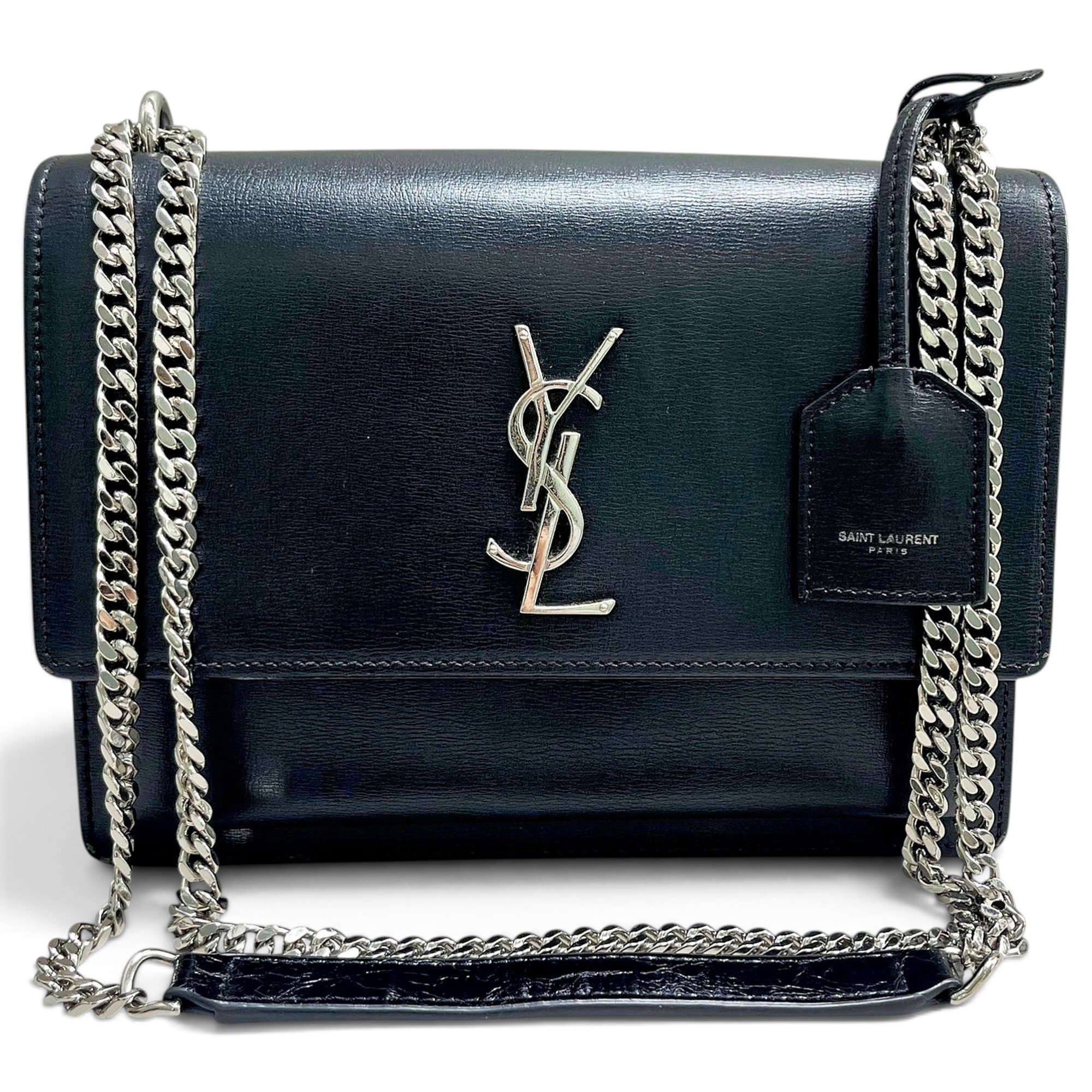 Sunset leather handbag