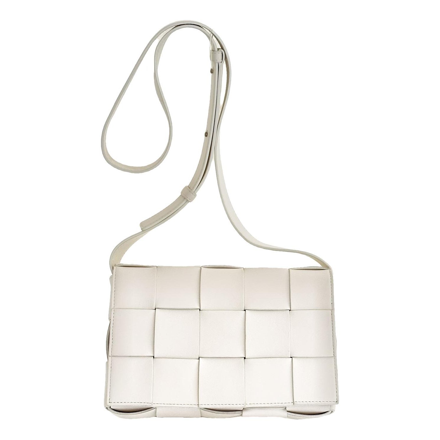 Cassette leather crossbody bag