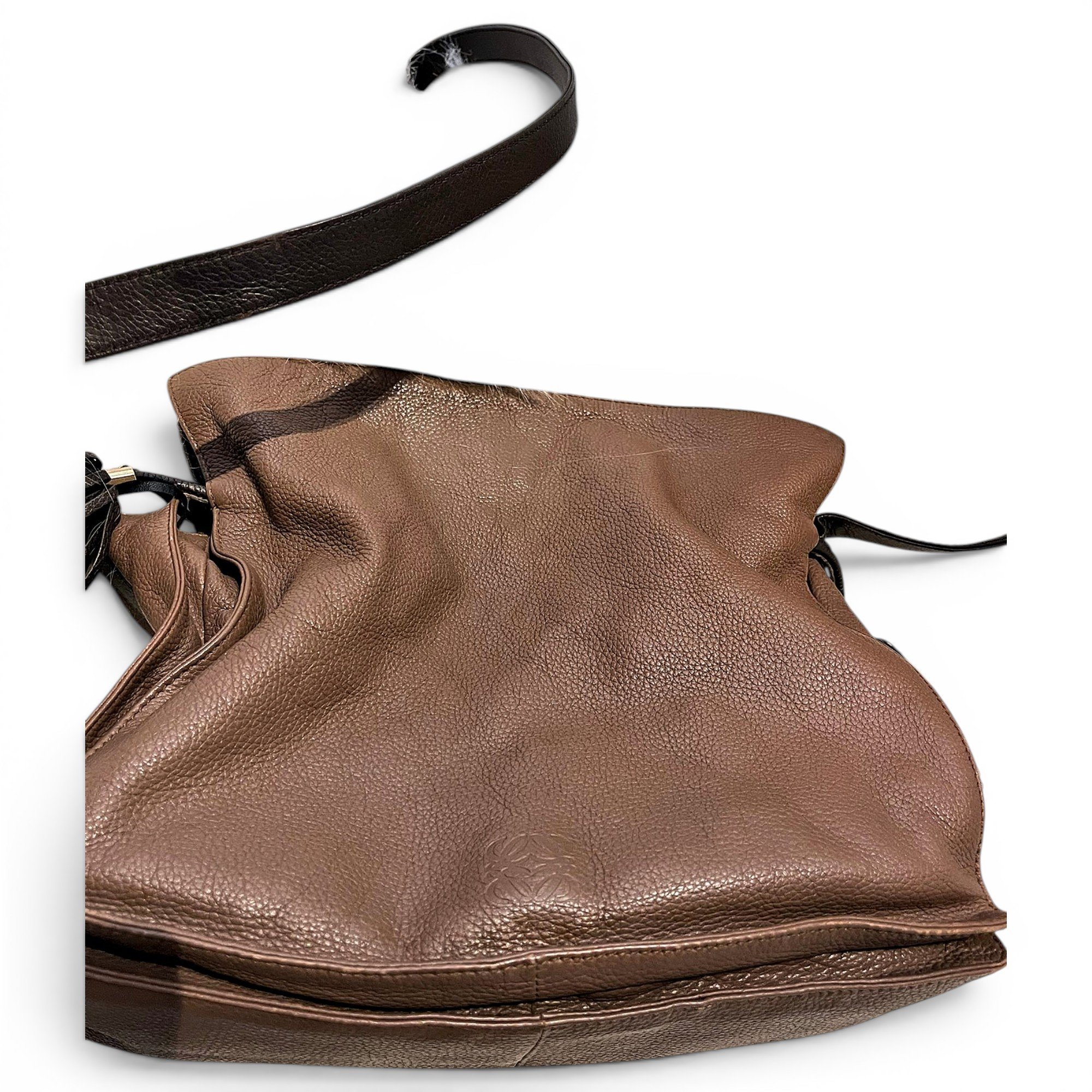 Leather crossbody bag