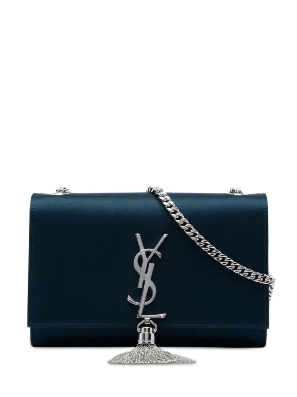 2017 Small Satin Monogram Kate Tassel crossbody bag
