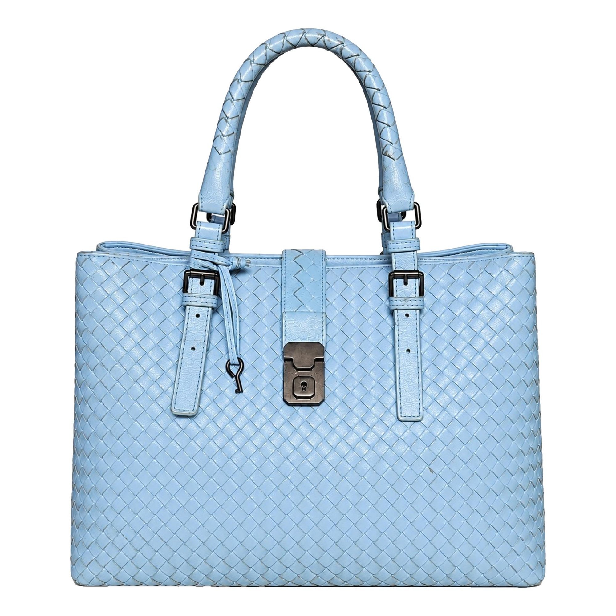 Bottega Veneta Roma leather handbag