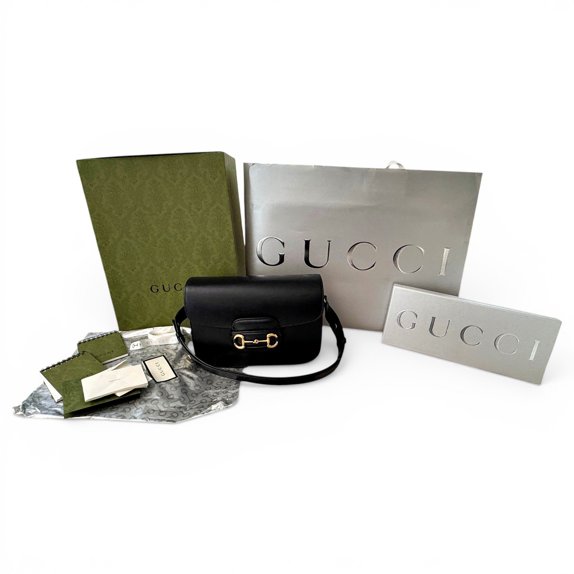 Horsebit 1955 leather handbag