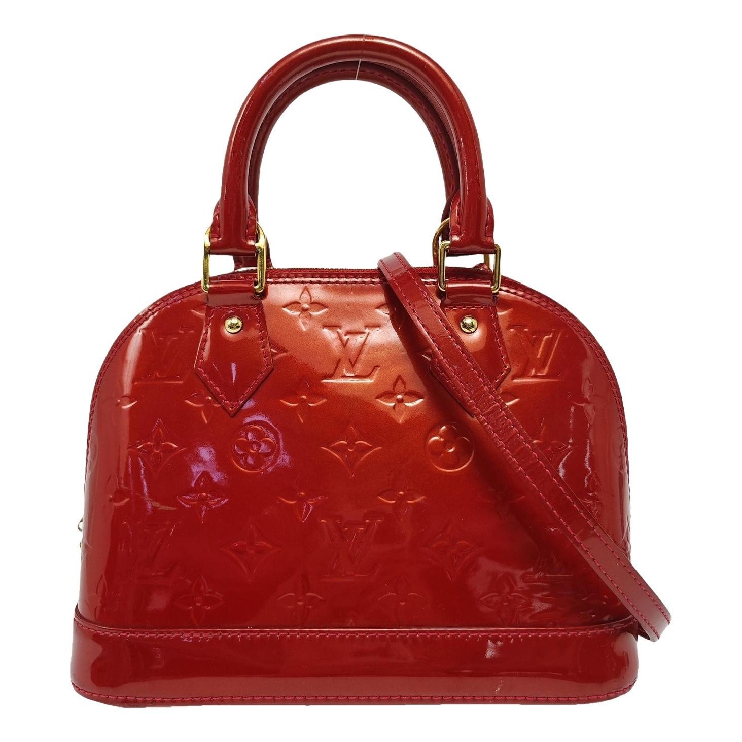 Alma patent leather handbag