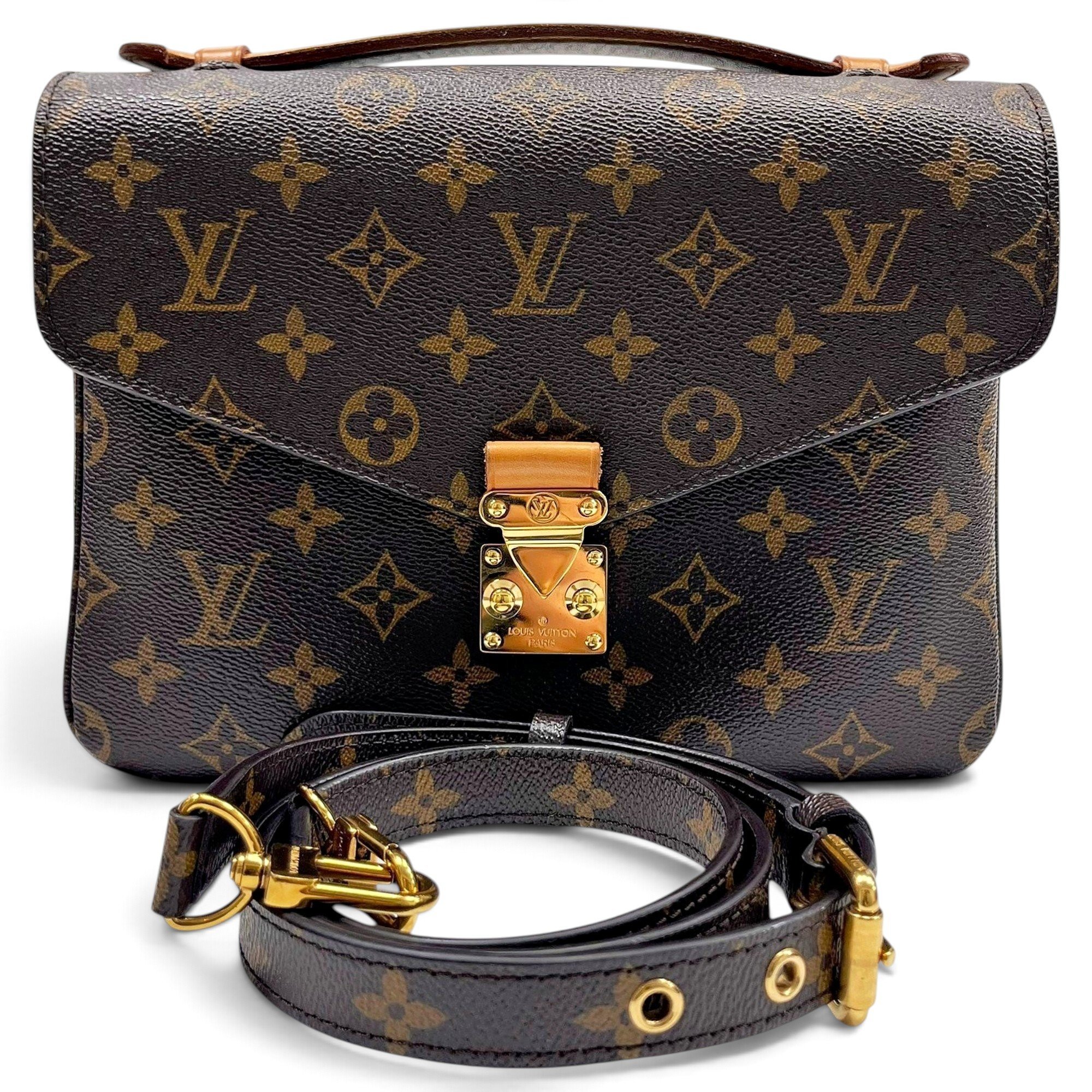 Metis leather handbag