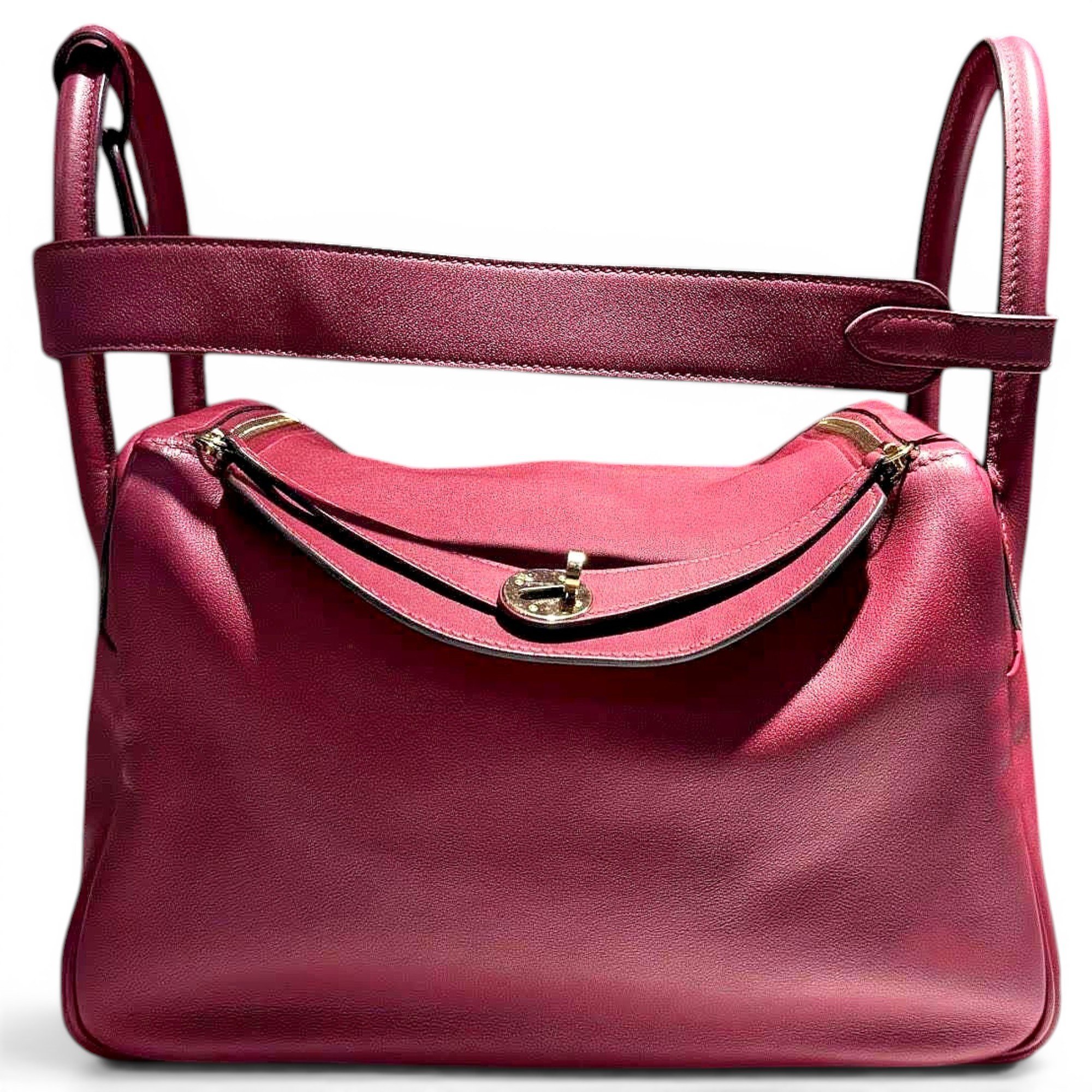 Lindy leather handbag