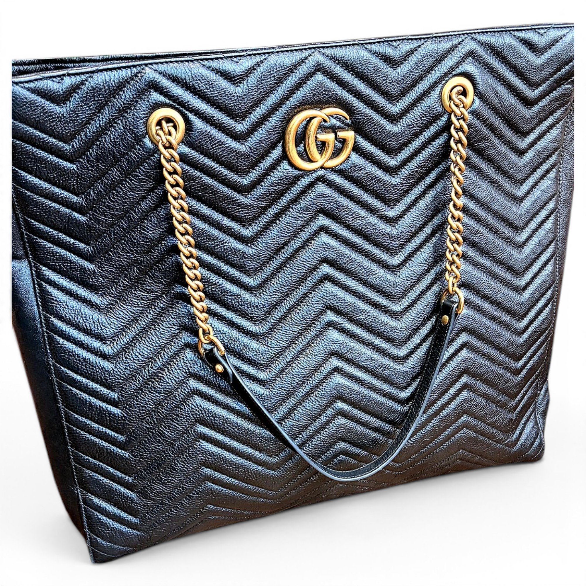 GG Marmont Zip leather handbag