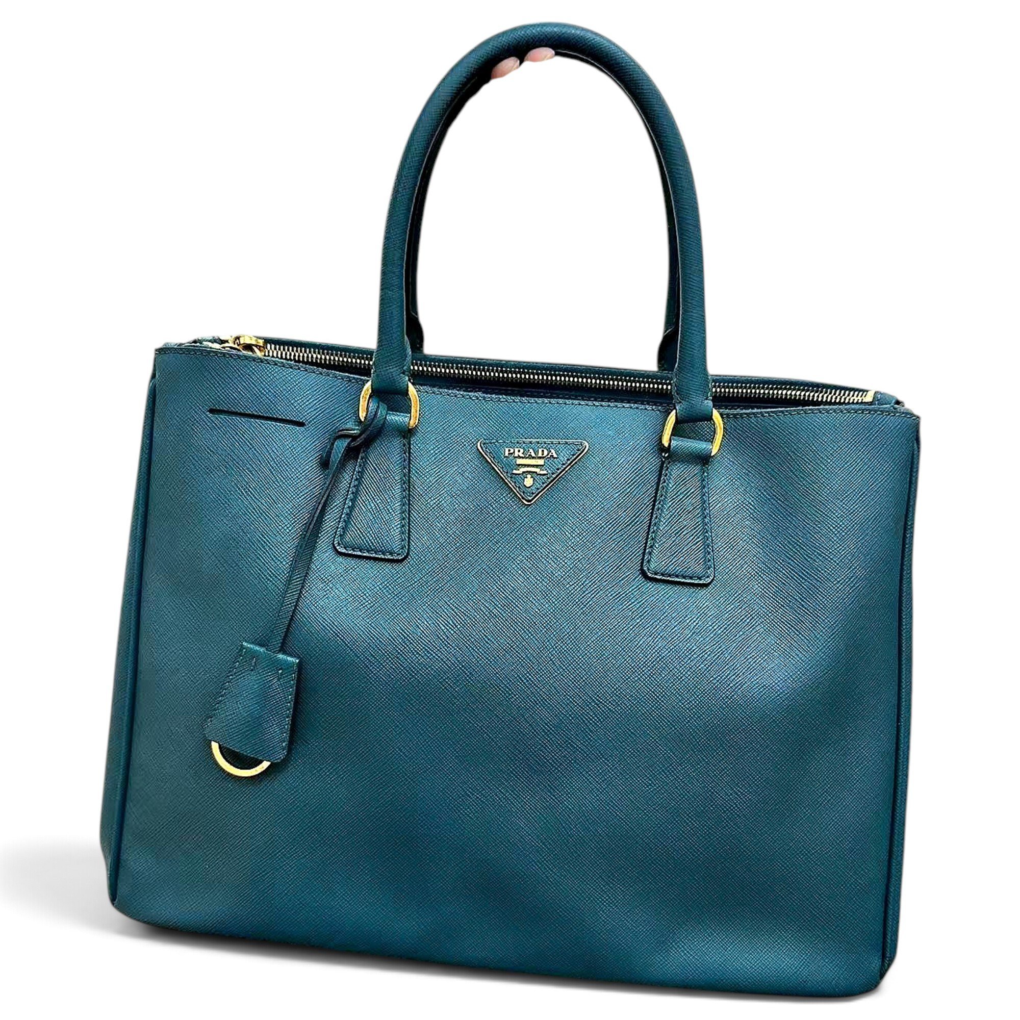 Galleria leather handbag