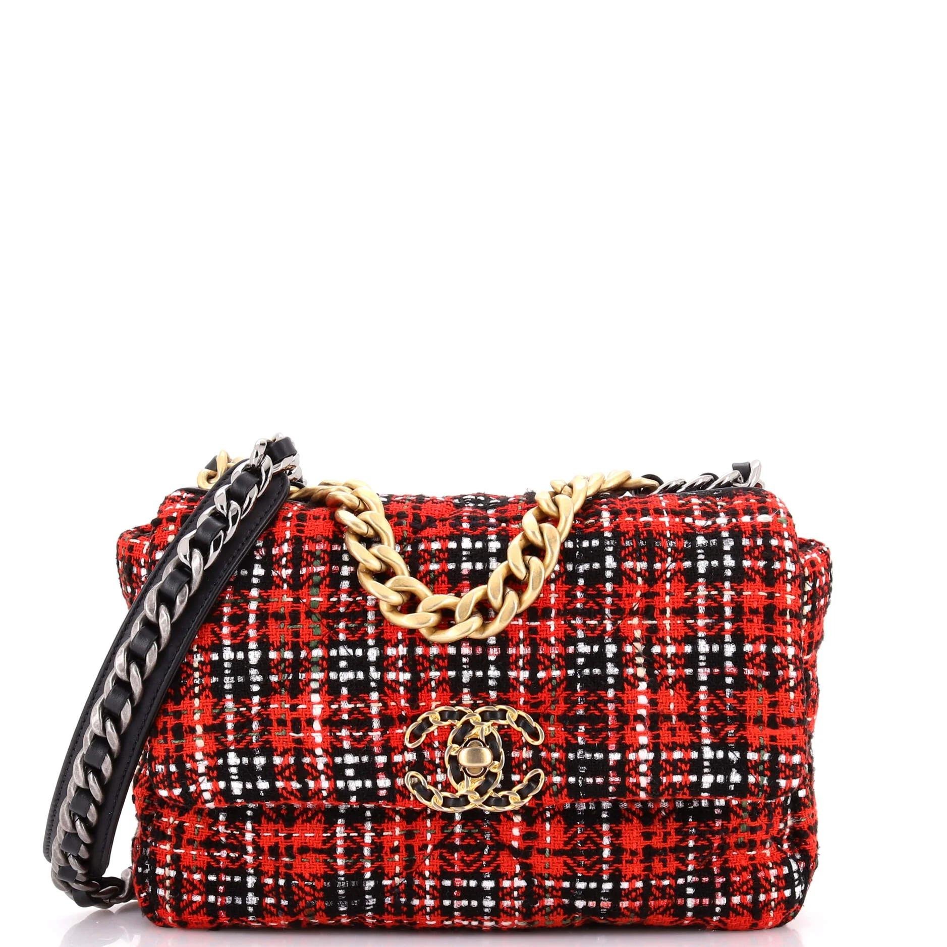 Tweed crossbody bag