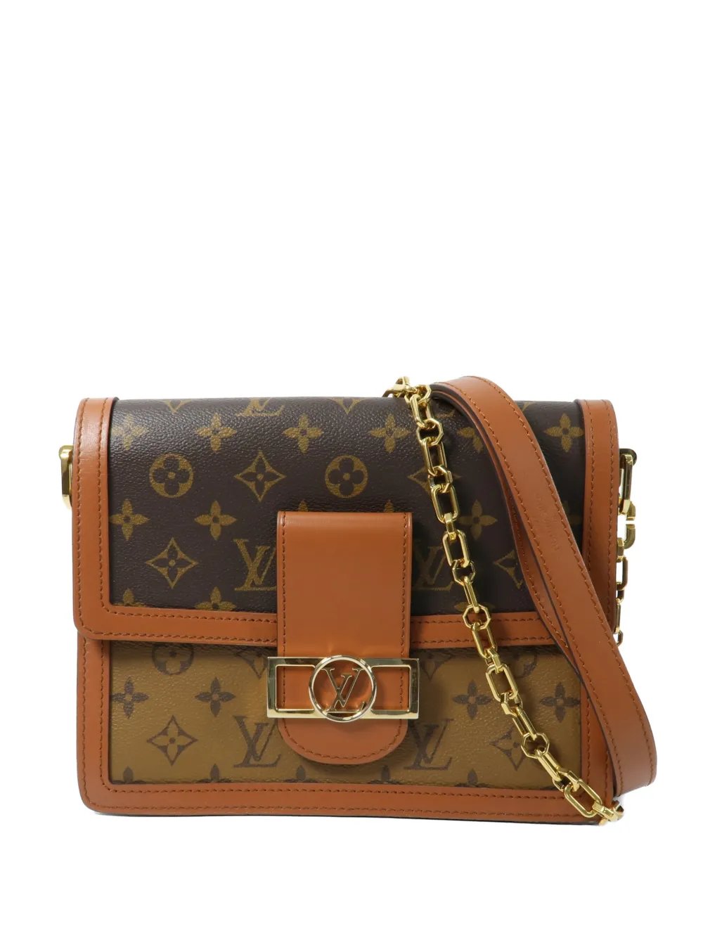 MM Dauphine Monogram-patterned shoulder bag