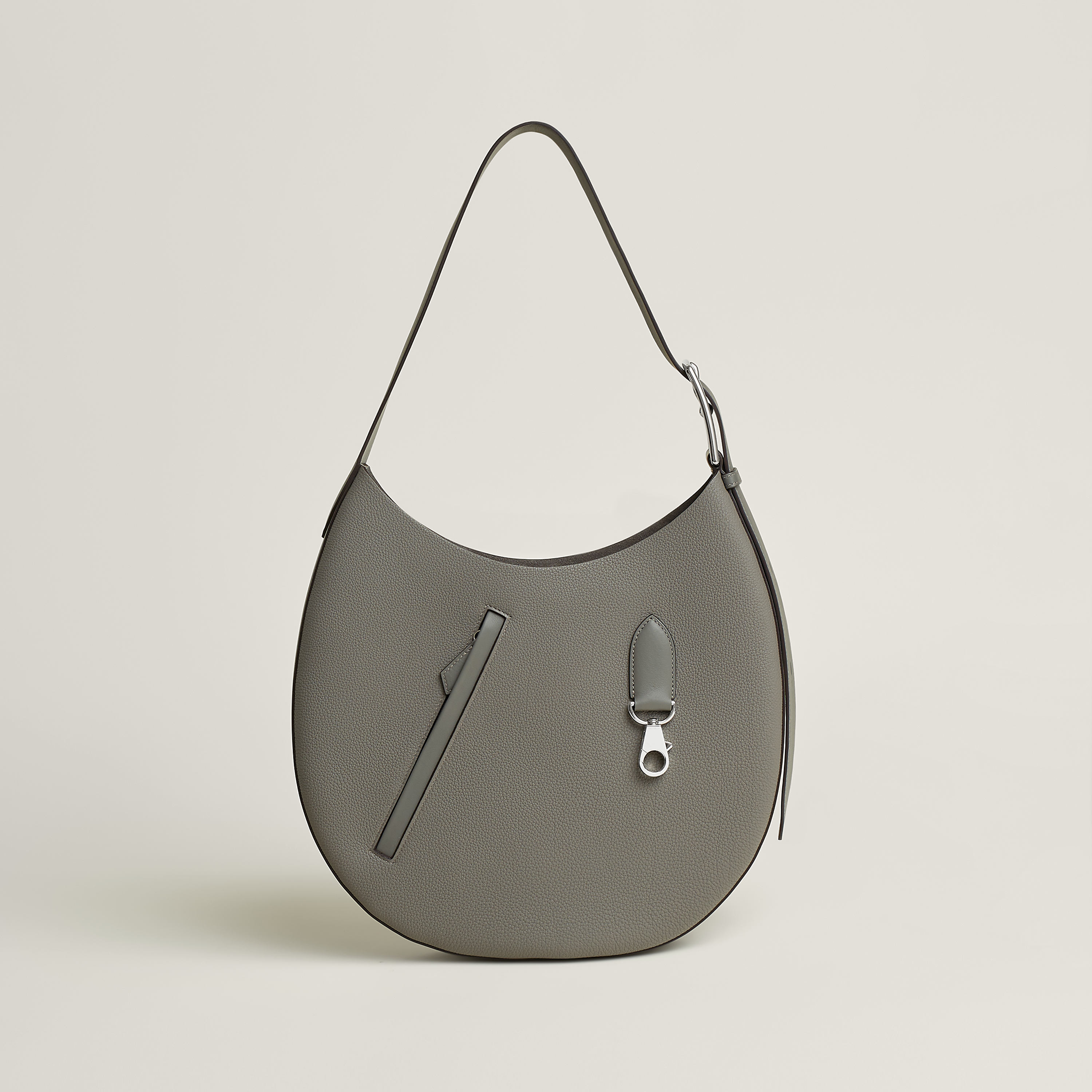 希少カラー♪送料込み【HERMES】アルソンバッグ Hermès バッグ 《アルソン》 黒/黒 | BagUSeek