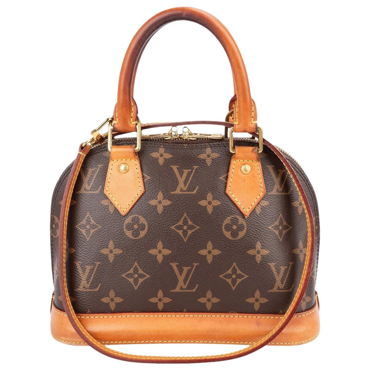 Alma leather handbag