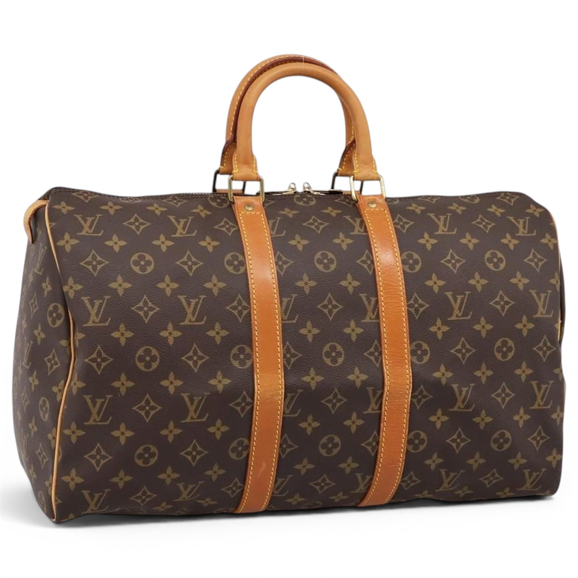 Keepall leather 24h bag