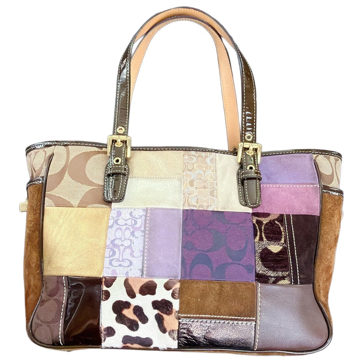 Signature Sufflette leather tote