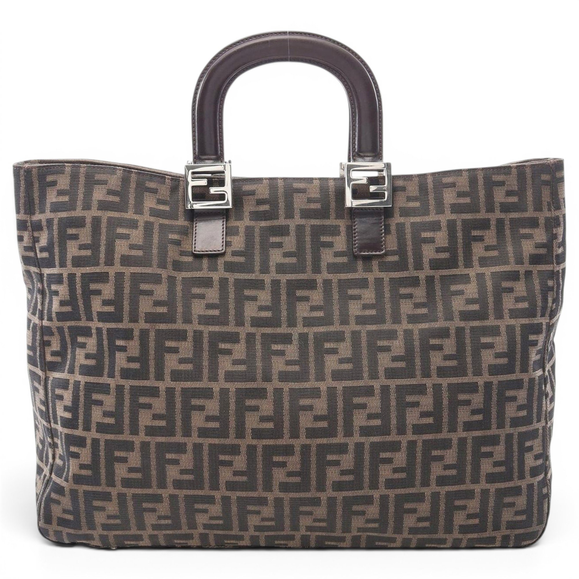 Leather tote