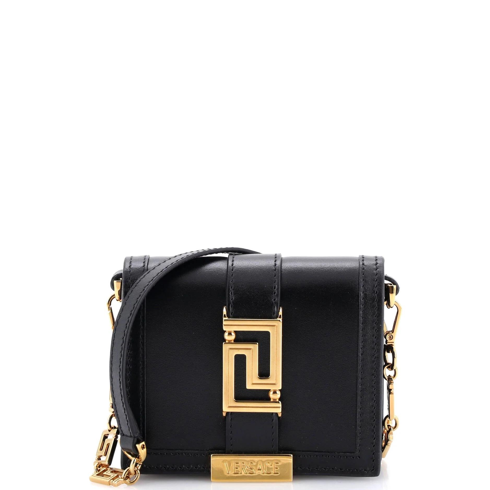 Leather crossbody bag