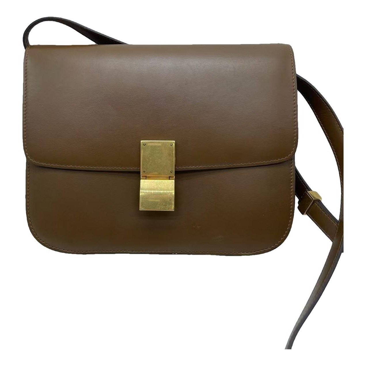 Classic leather handbag