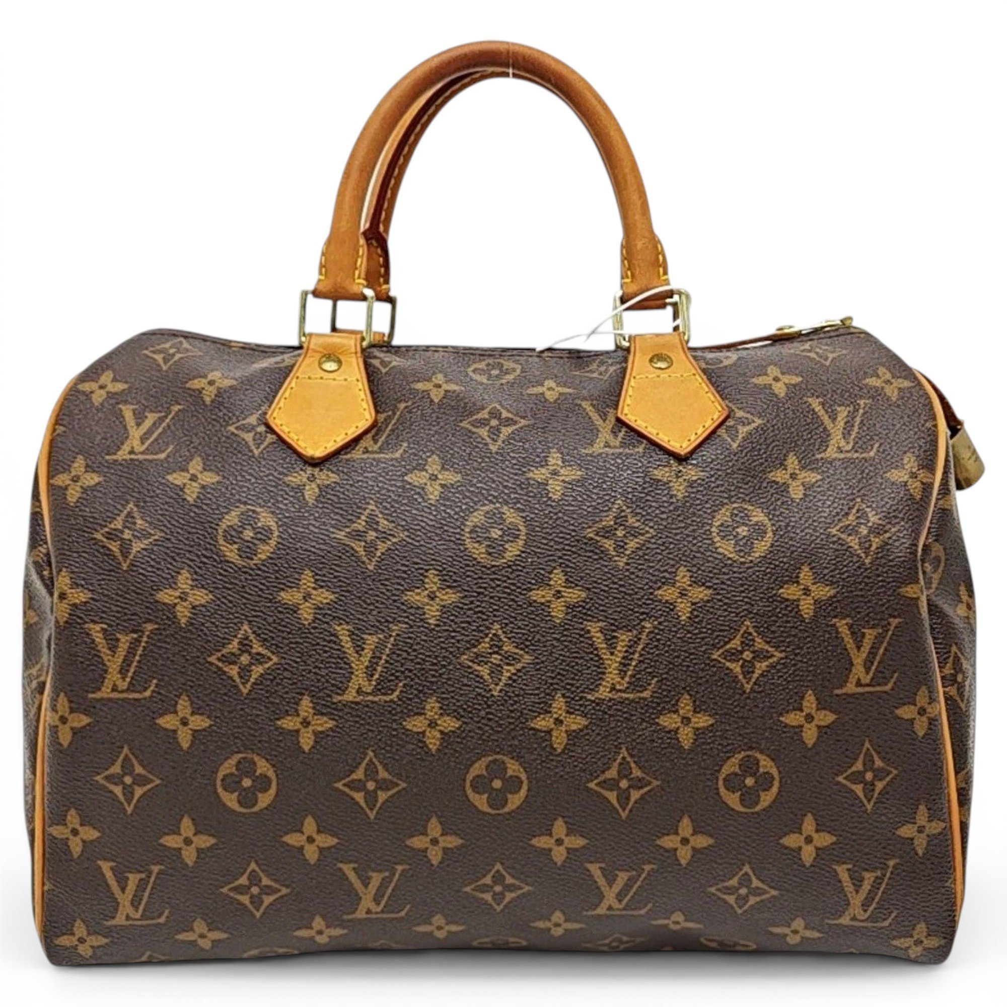 Nano Speedy / Mini HL leather handbag