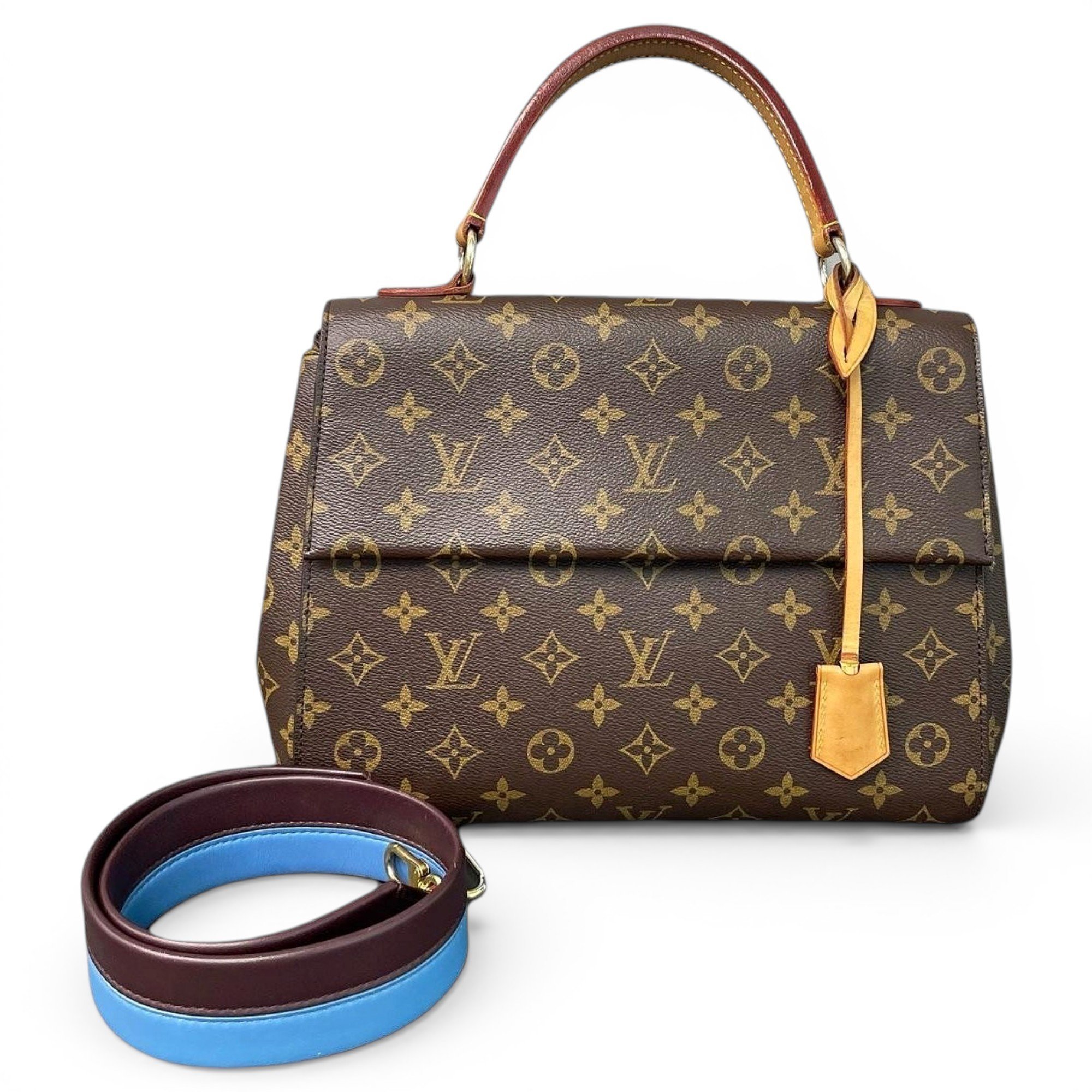 Cluny leather handbag