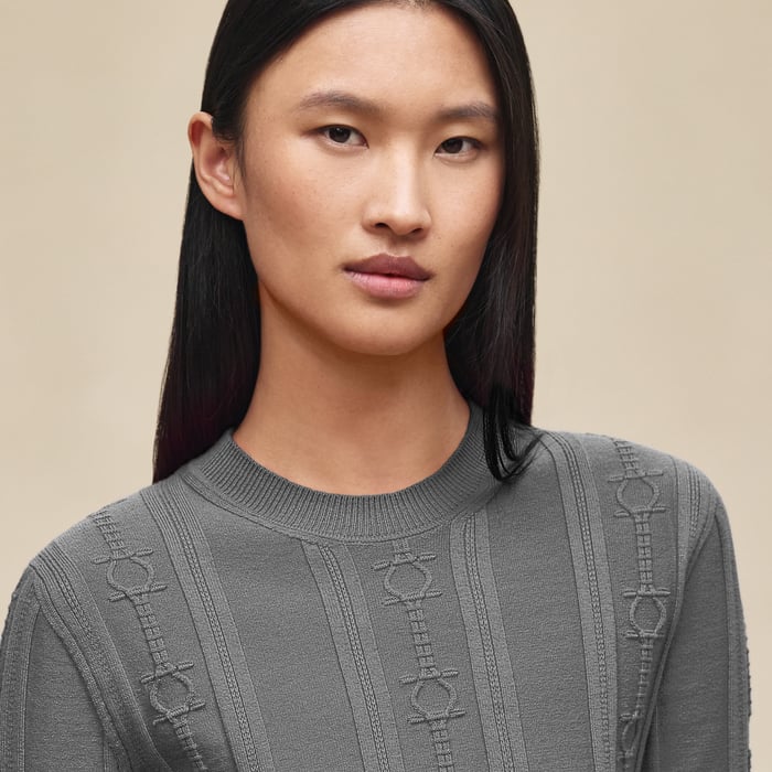 Gris Osmium Long-sleeve Sweater