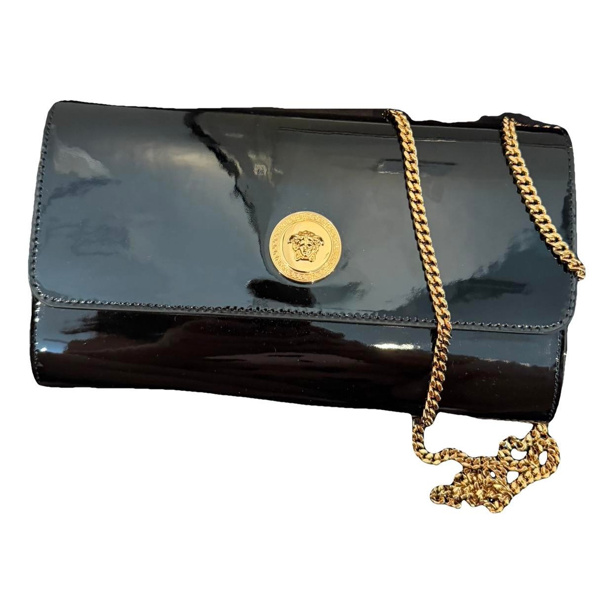 Patent leather crossbody bag