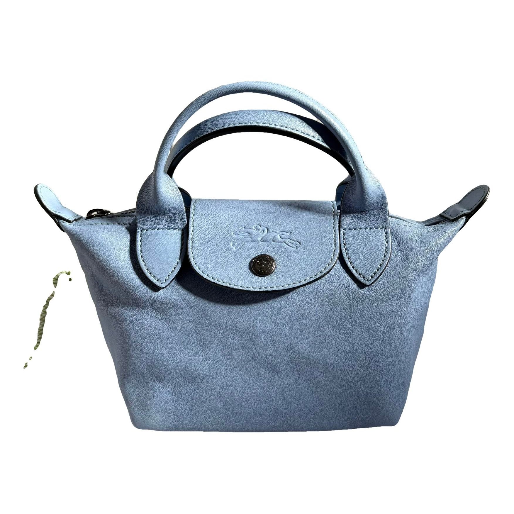 Pliage leather crossbody bag