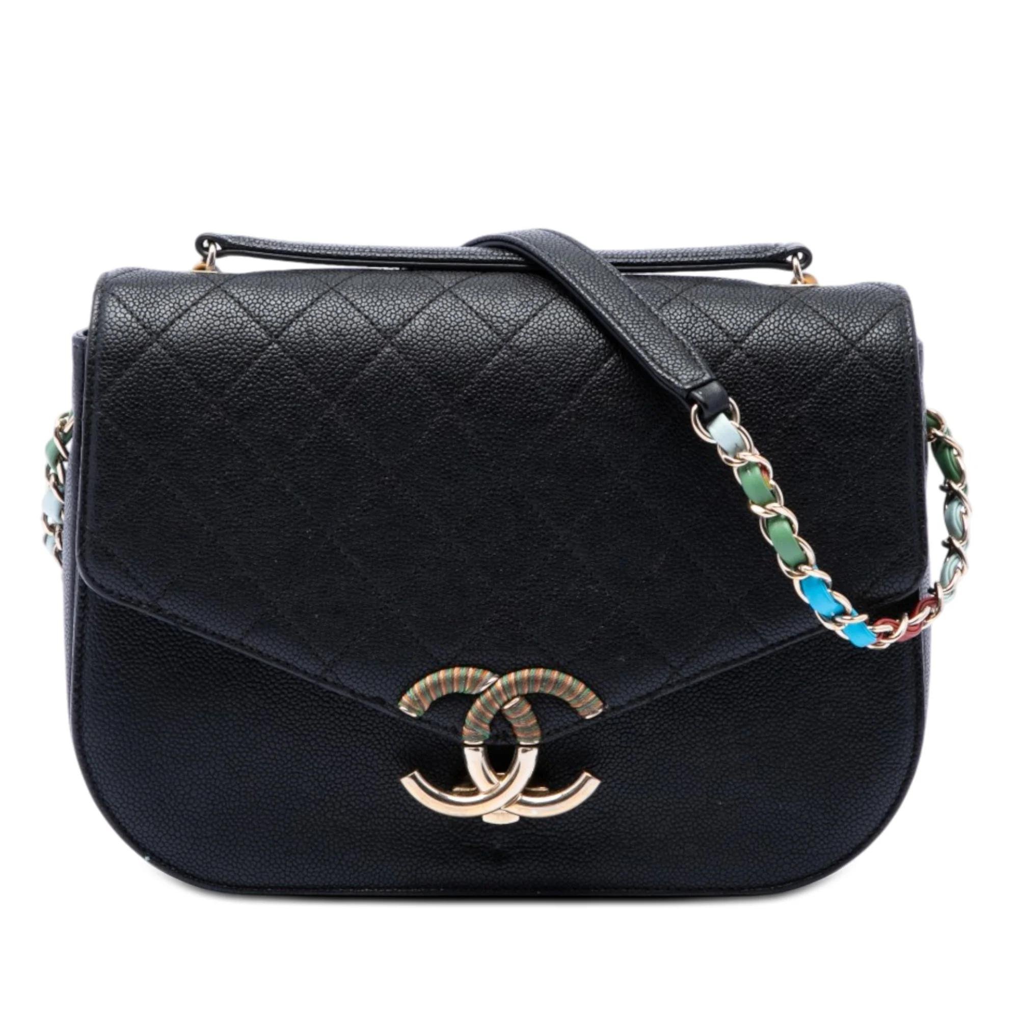 Chain Around leather handbag