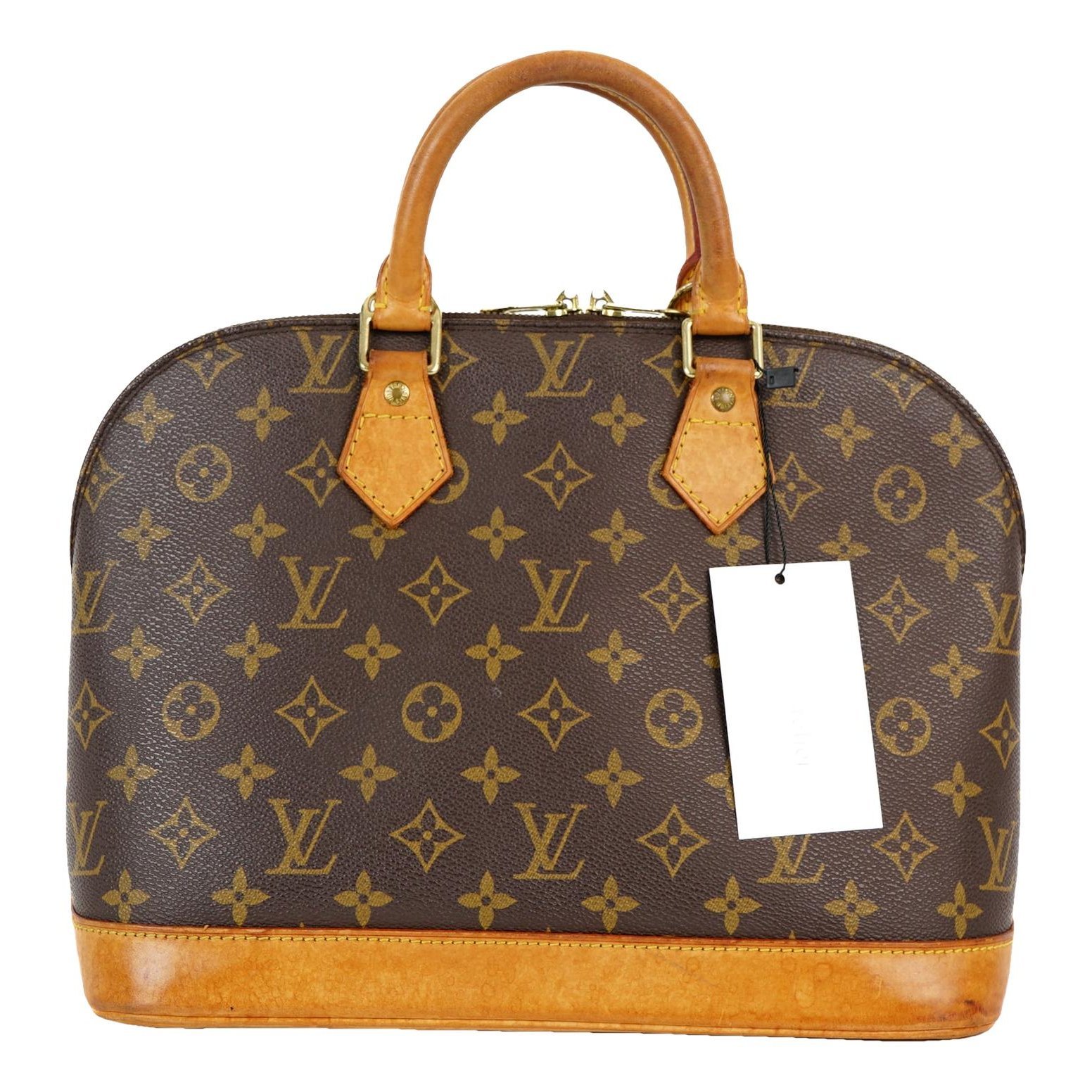 Alma leather handbag