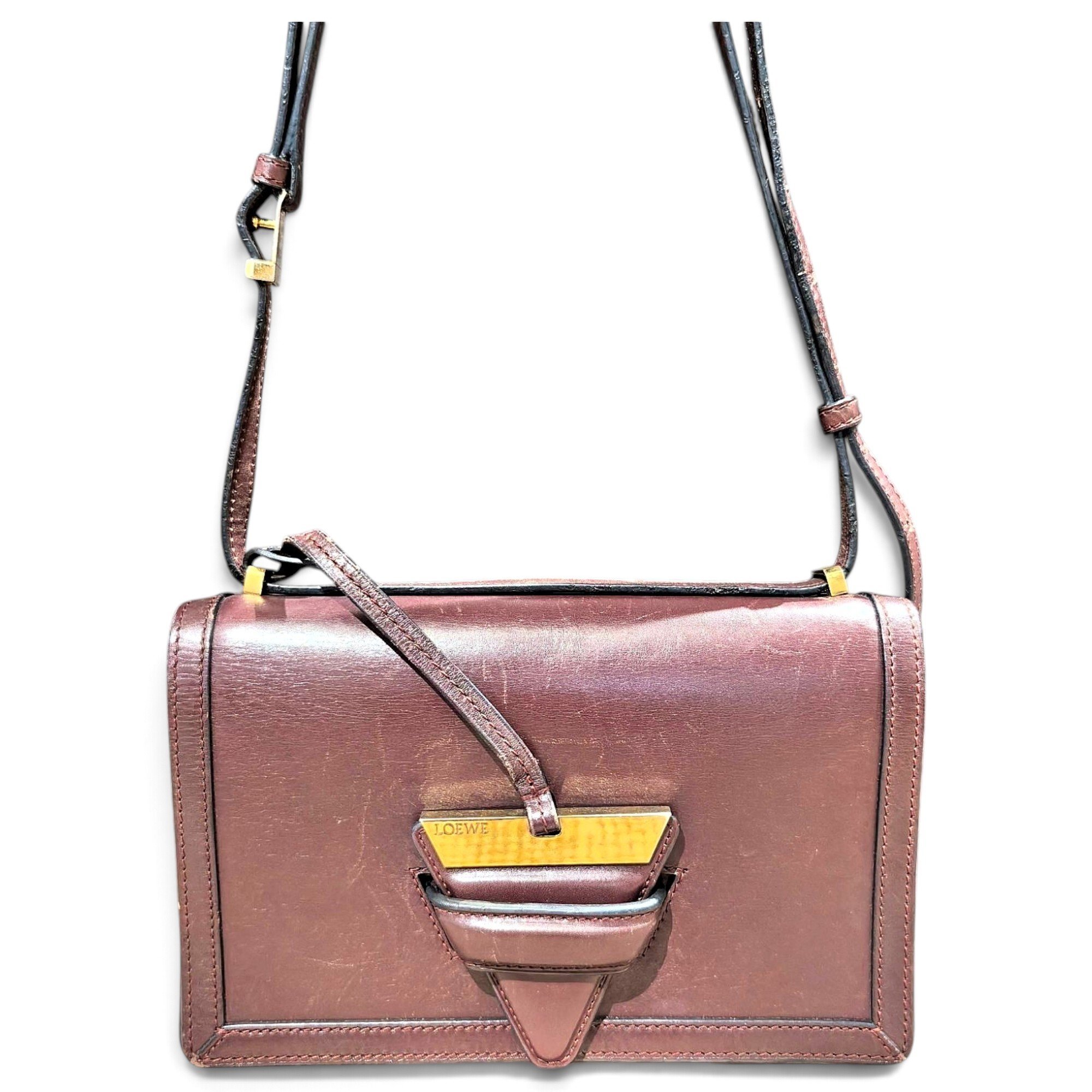 Barcelona leather handbag