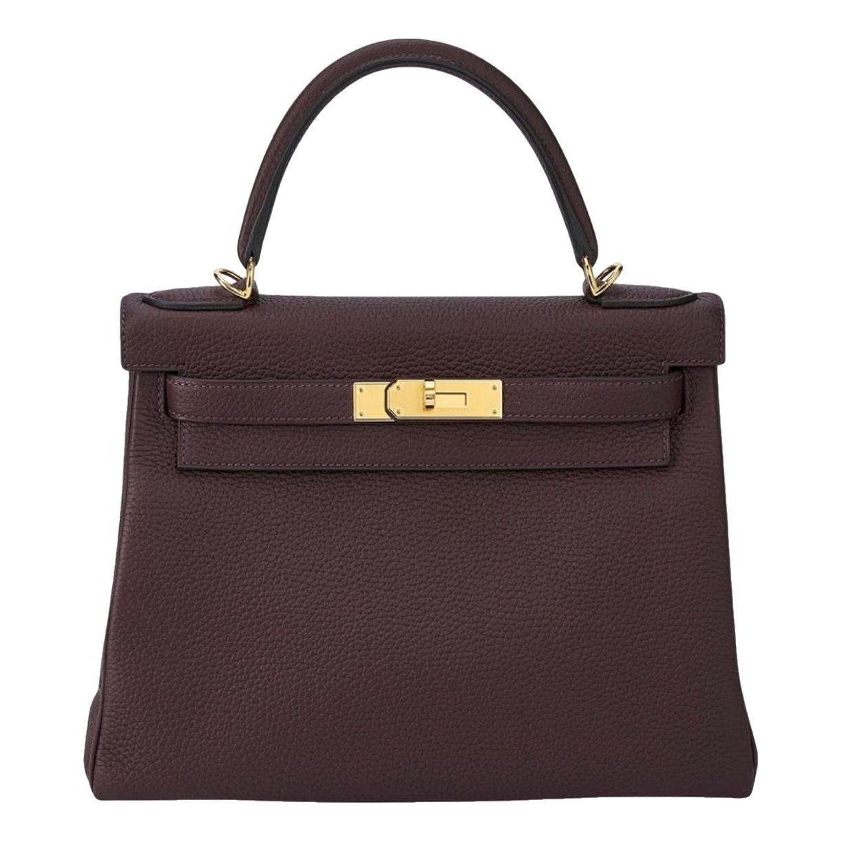 Kelly 28 leather handbag