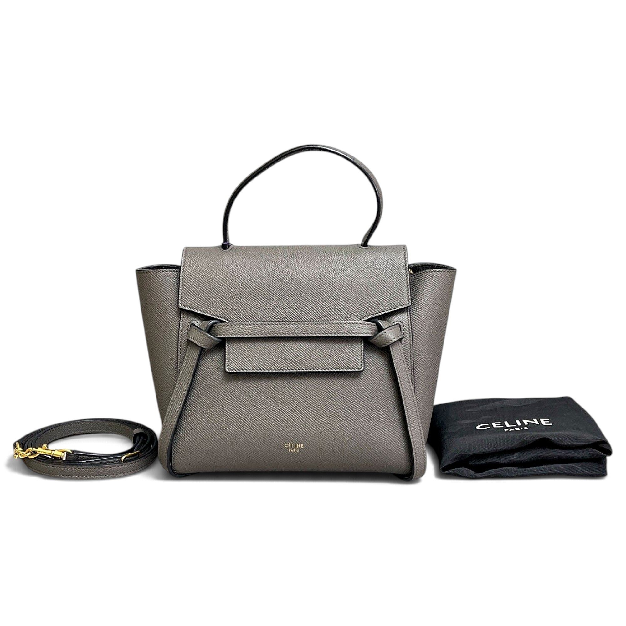 Celine Belt leather handbag