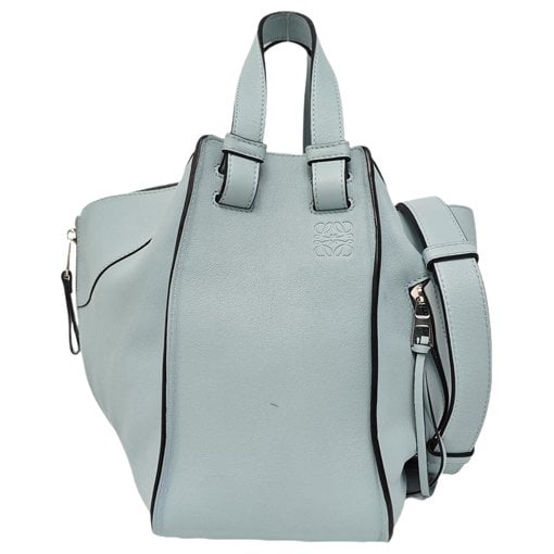 Hammock leather handbag