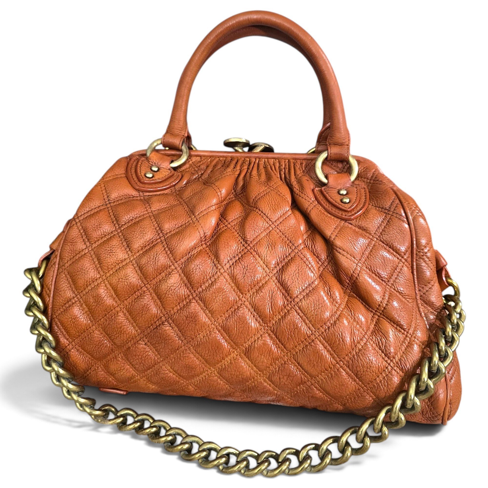 Stam leather handbag