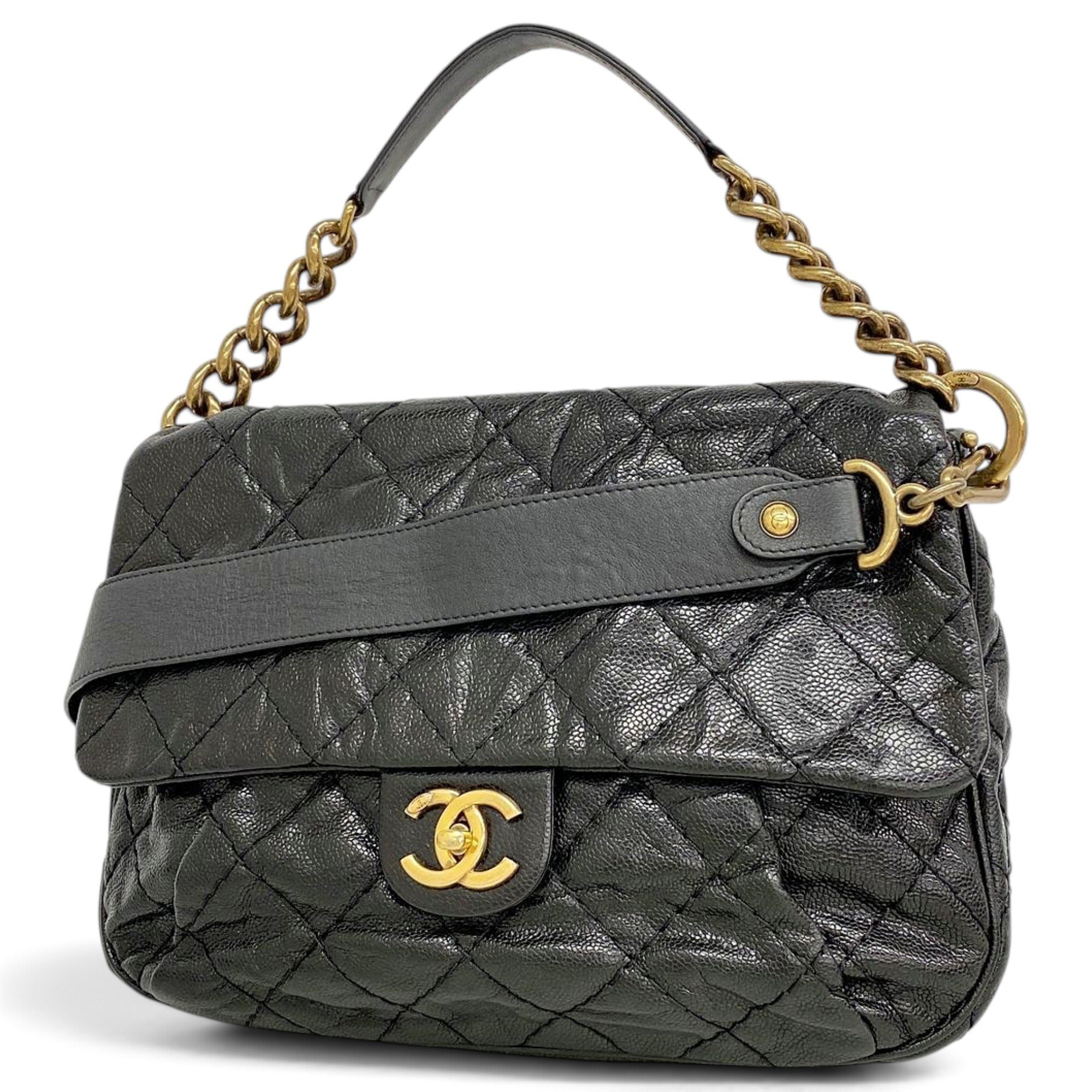 Leather handbag