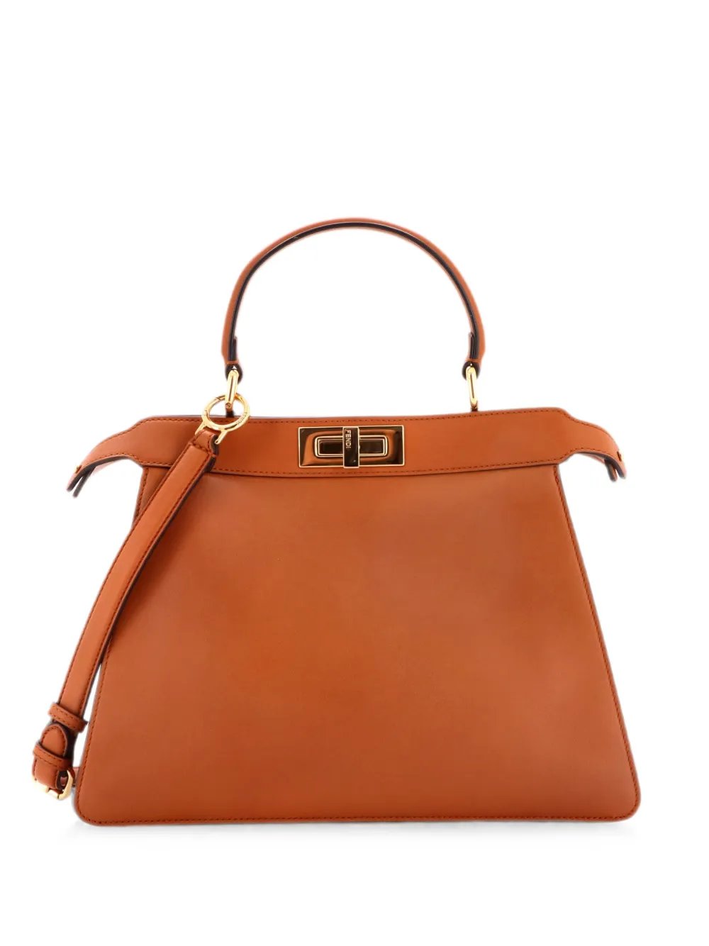 Peekaboo ISeeU Bag Leather Medium satchel