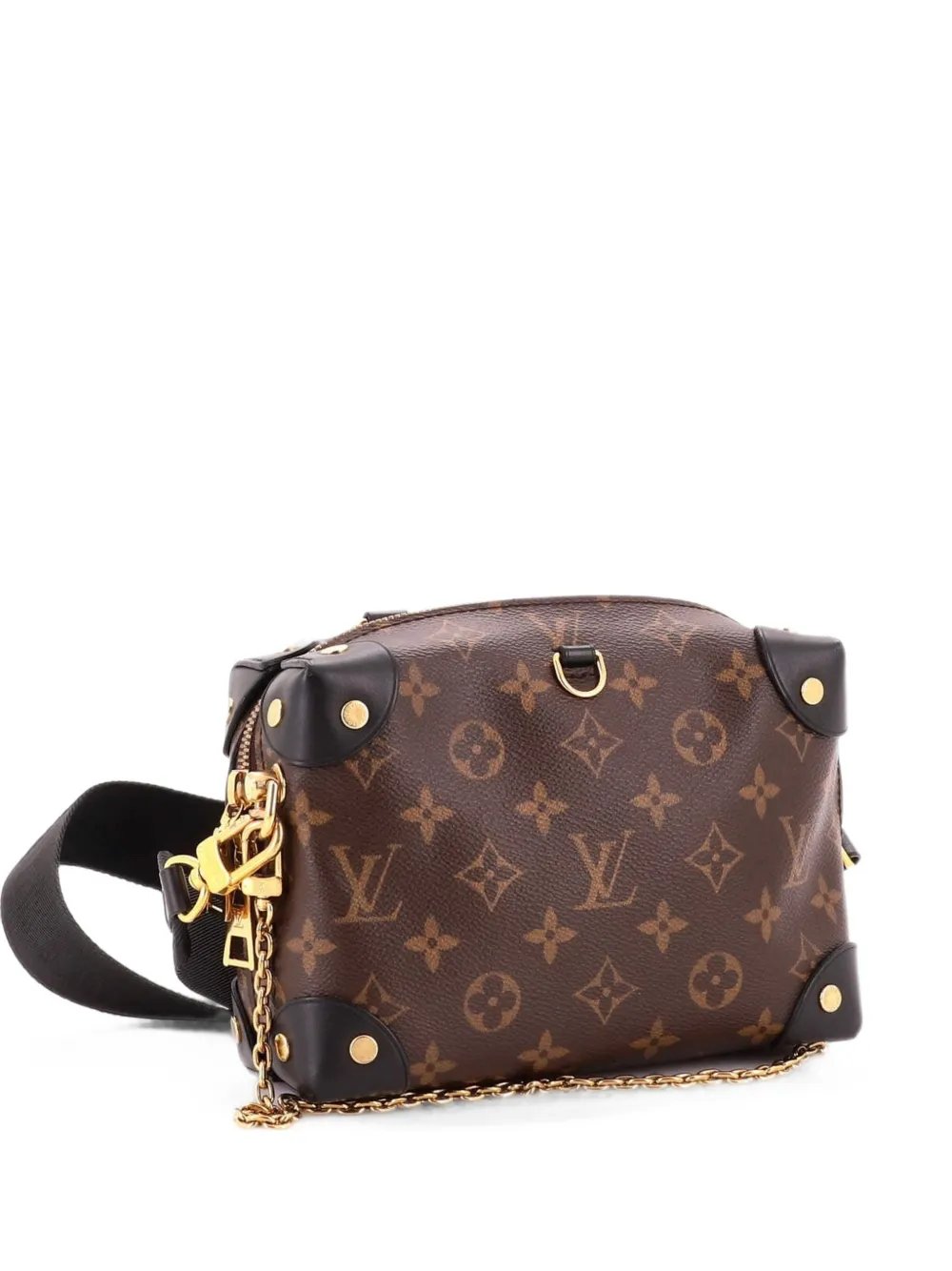 Petite Malle Souple Handbag Monogram Canvas shoulder bag