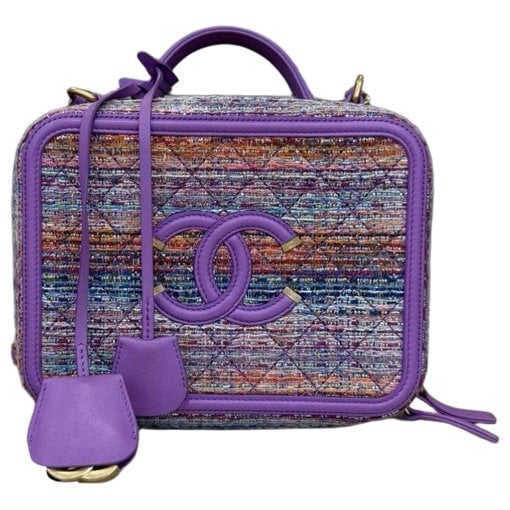 Vanity tweed bag