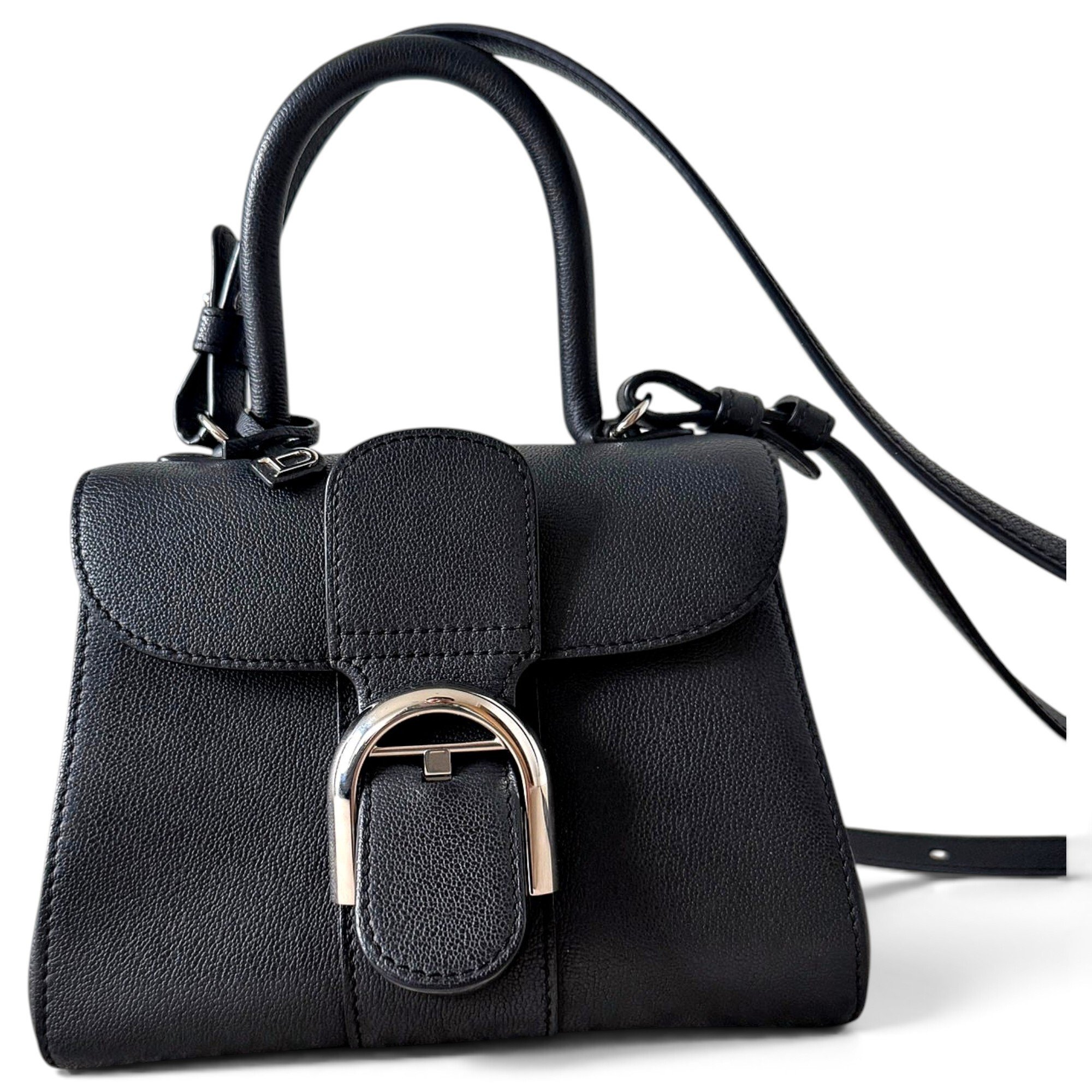 Brillant leather handbag