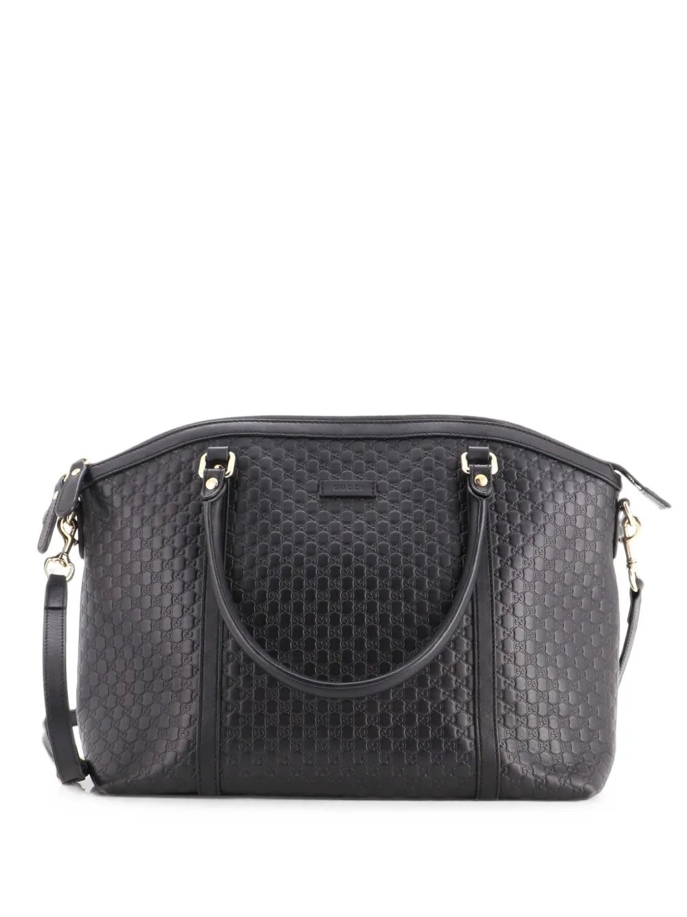 Britt Convertible Dome Microguccissima Leather Medium satchel