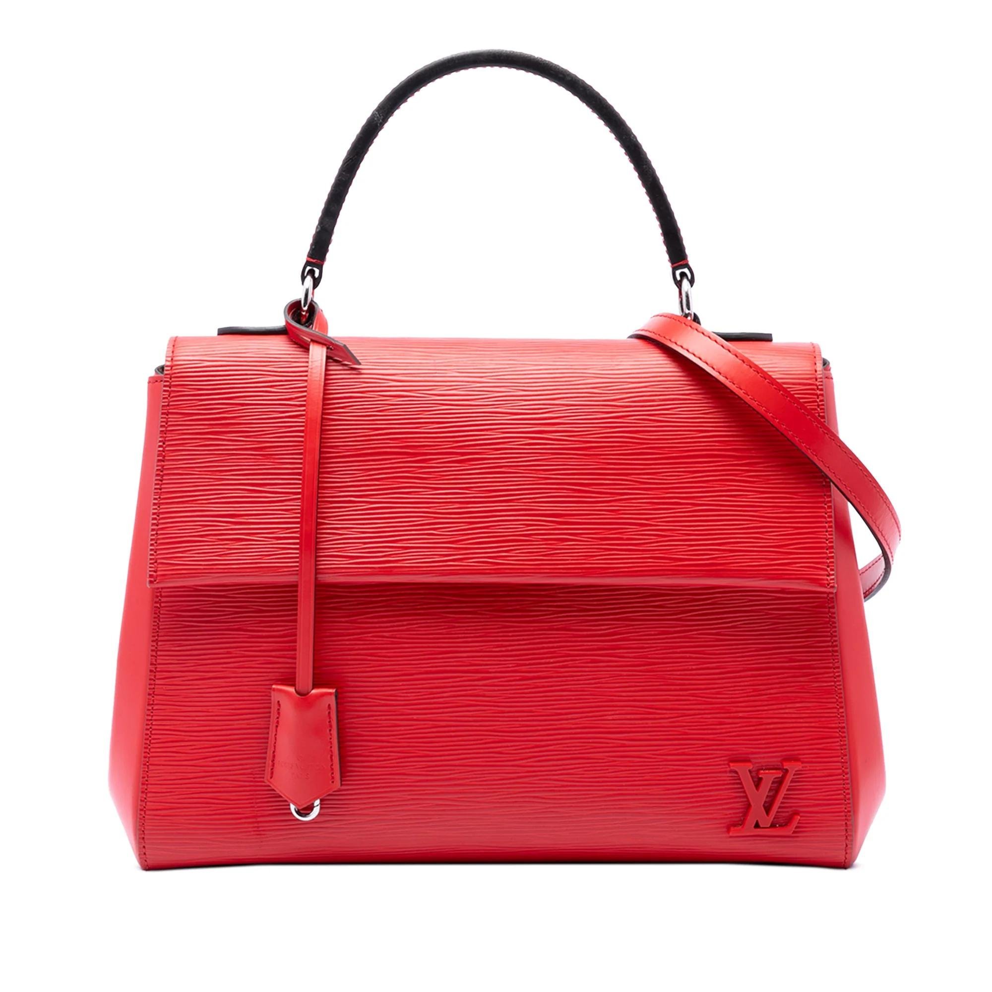 Cluny leather satchel