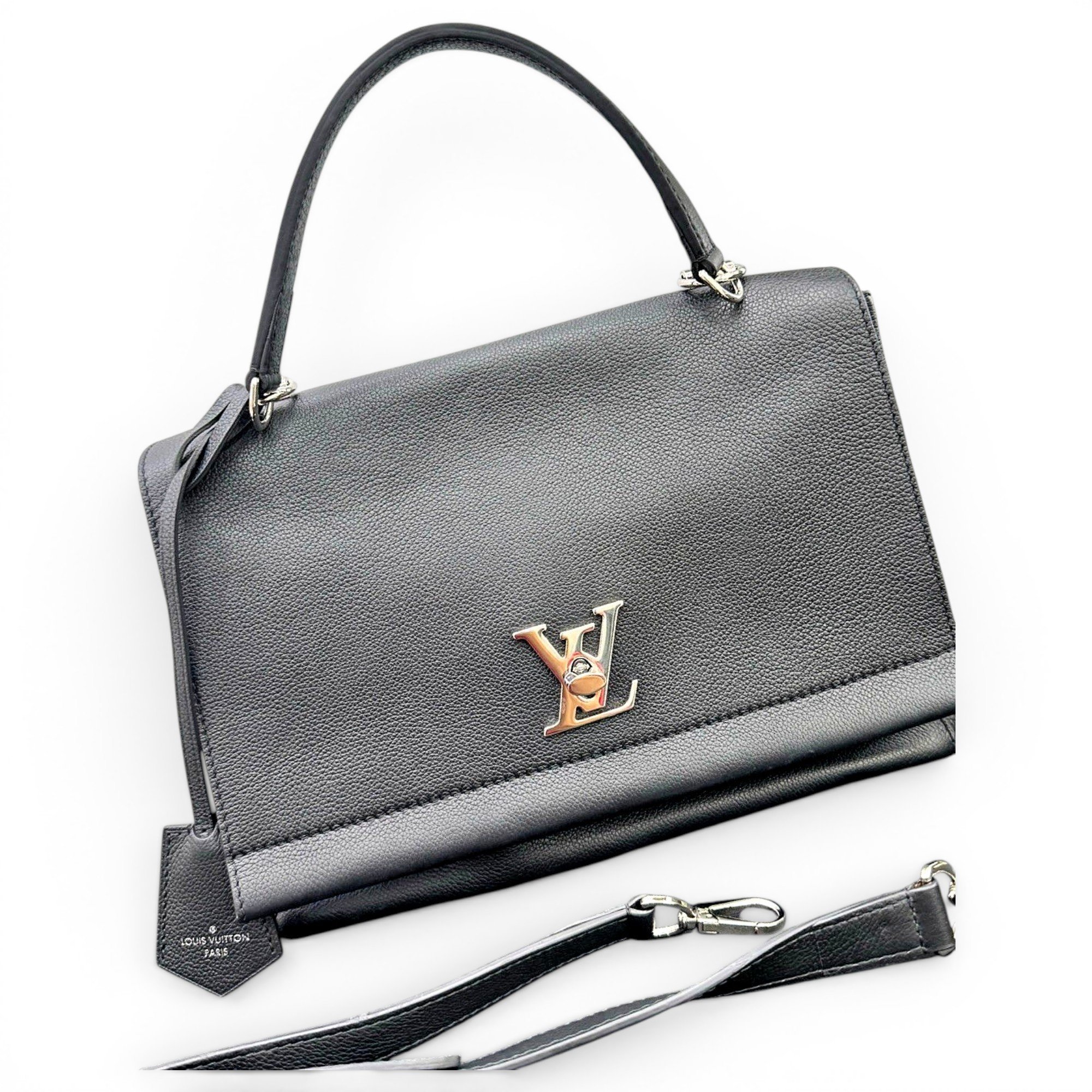 Lockme leather handbag